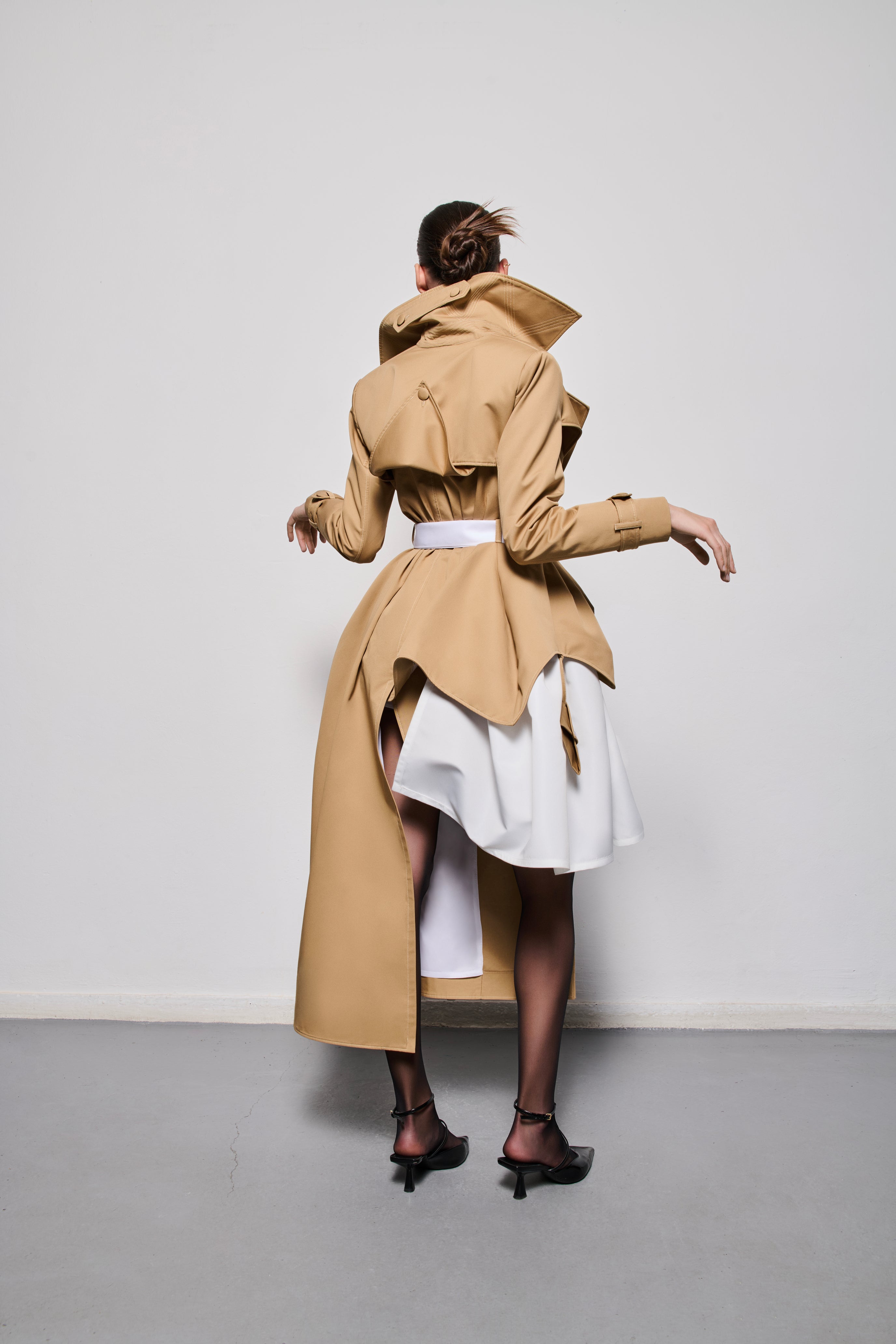 Unfinished Symphony Trench Coat
