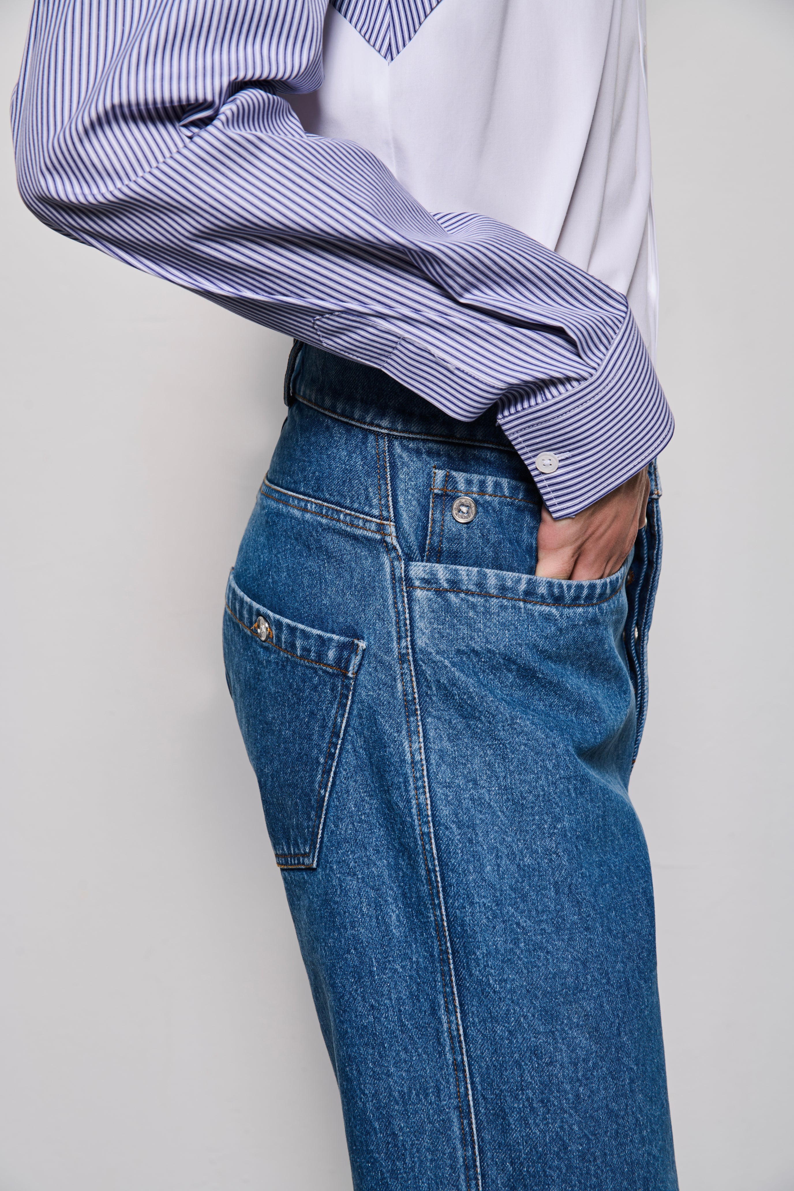 What Now Denim Pants
