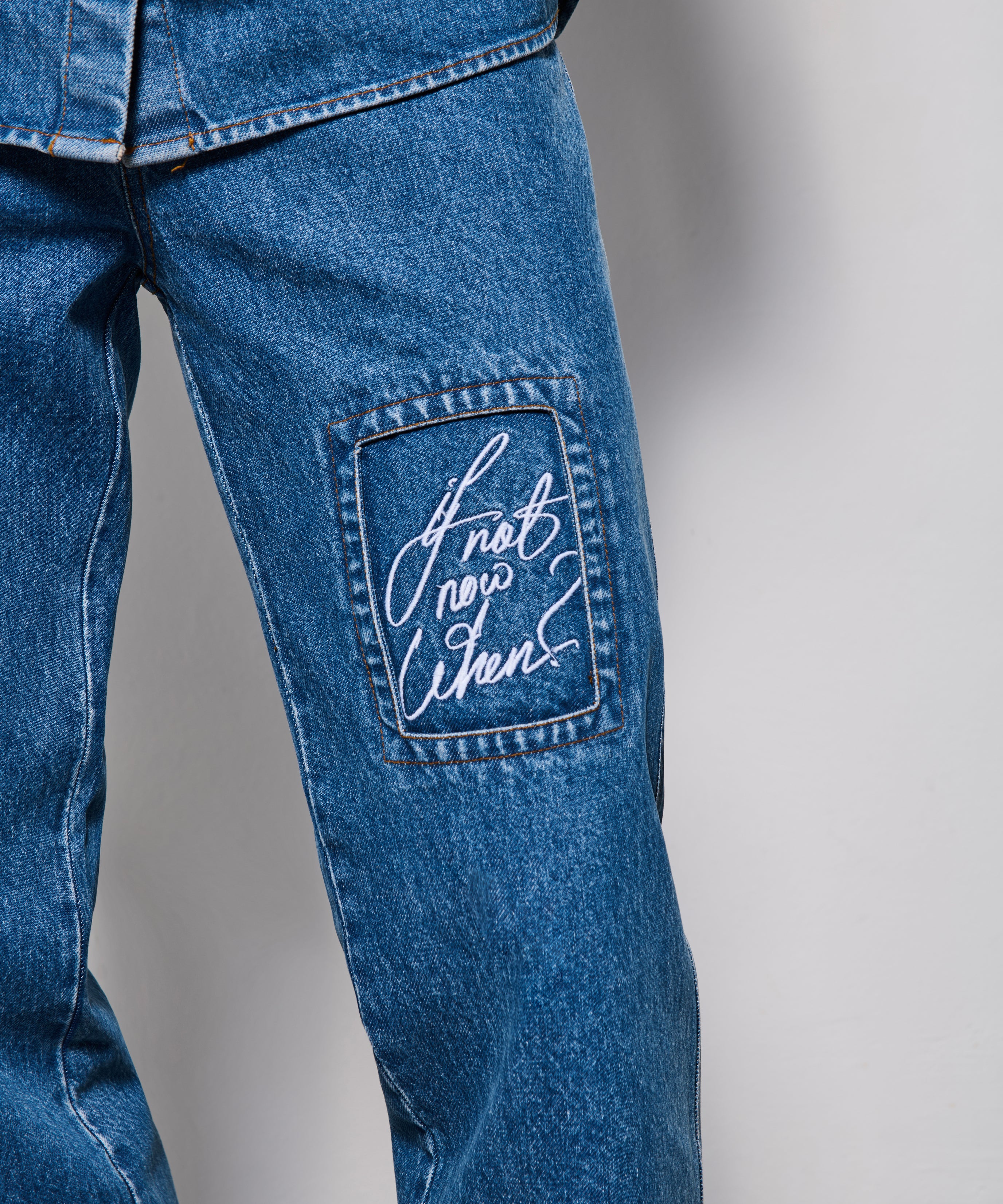 What Now Denim Pants
