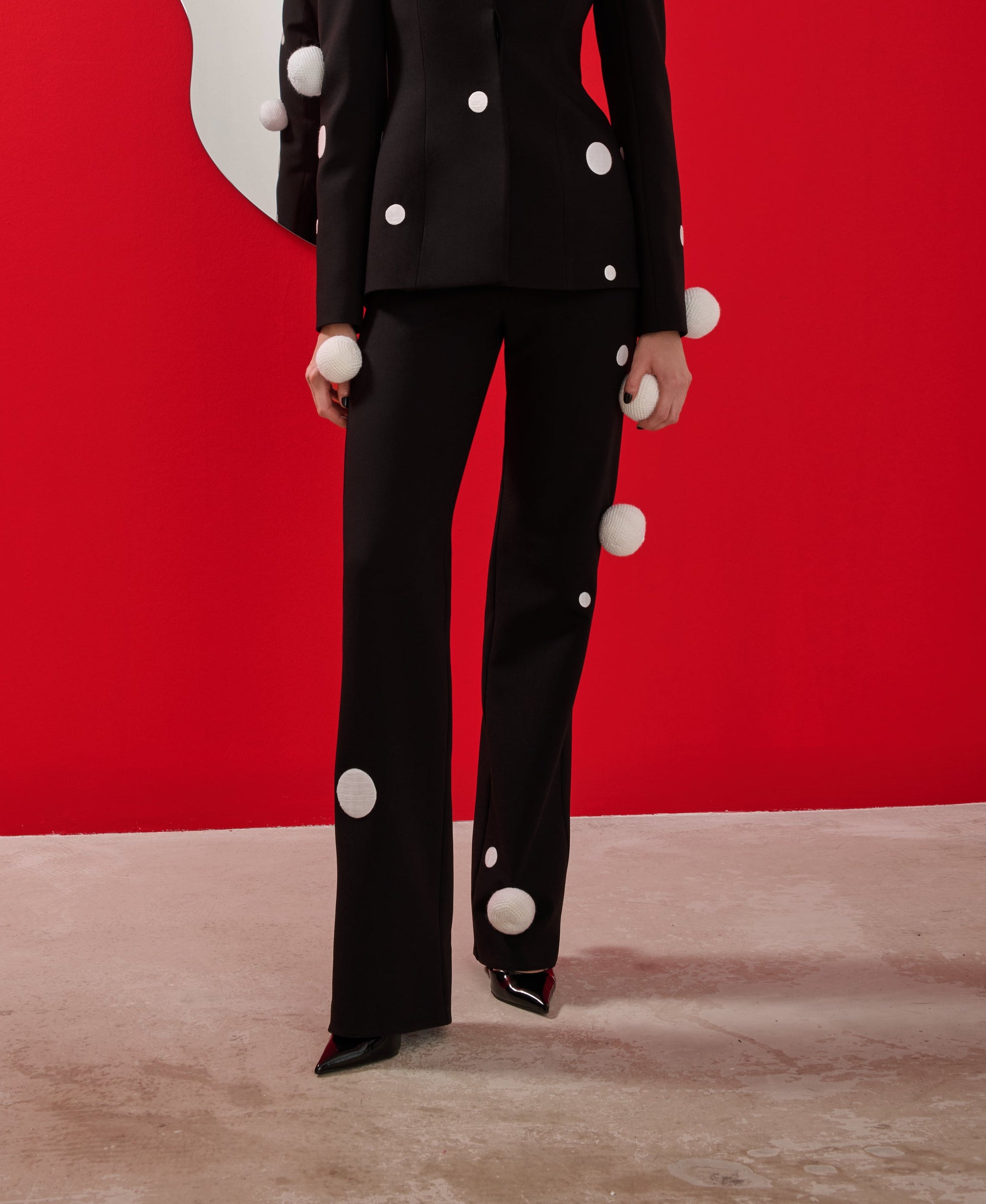 Pantalon à double ceinture
