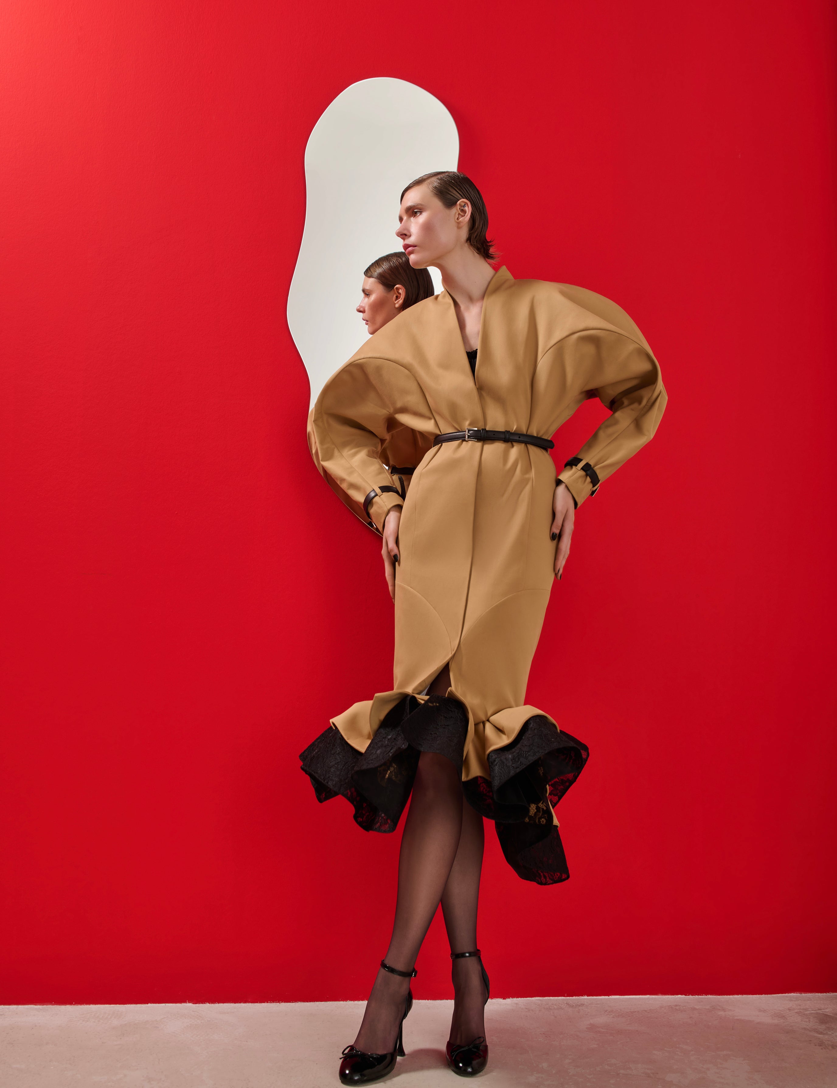 Her Overthought Trench Coat
