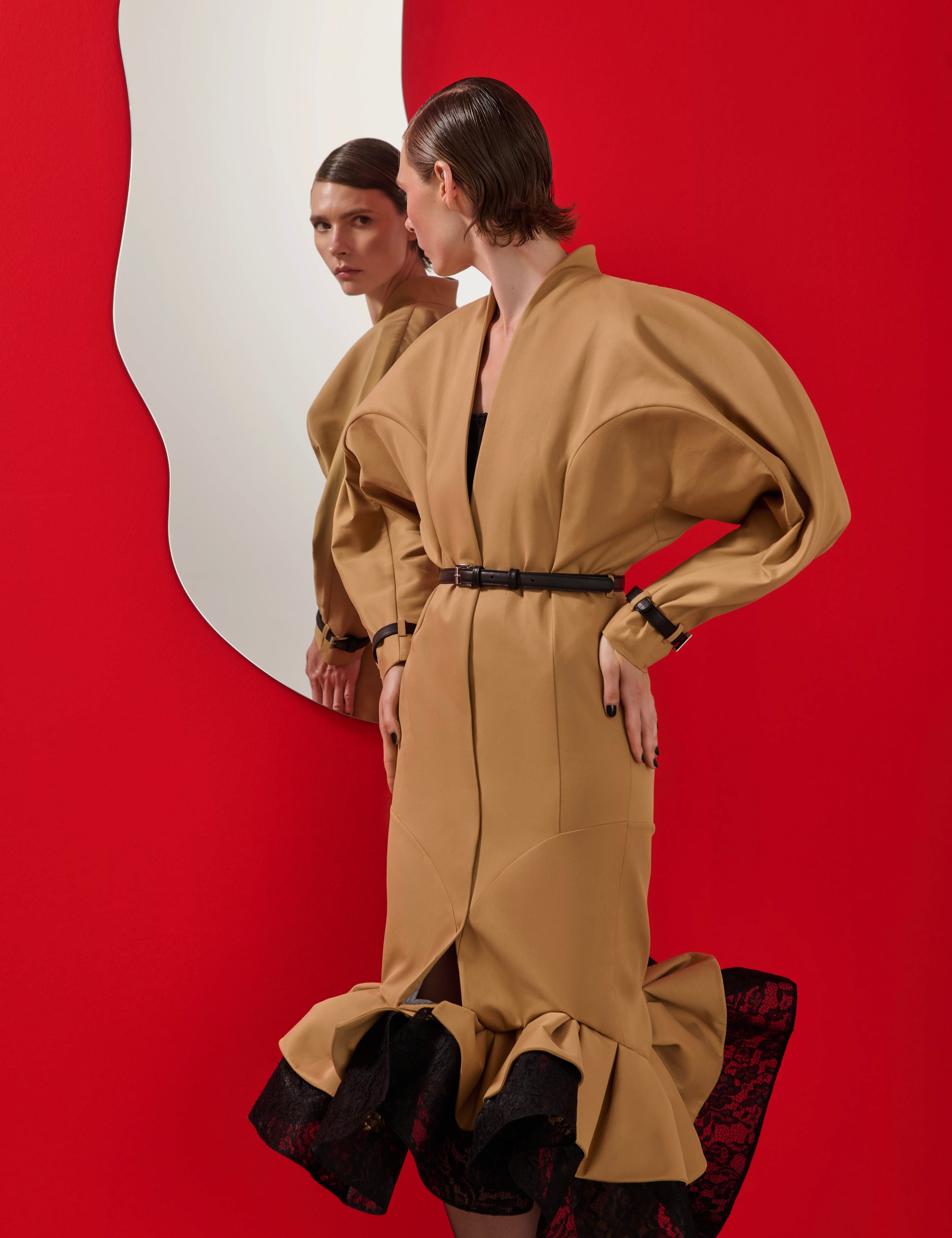 Her Overthought Trench Coat
