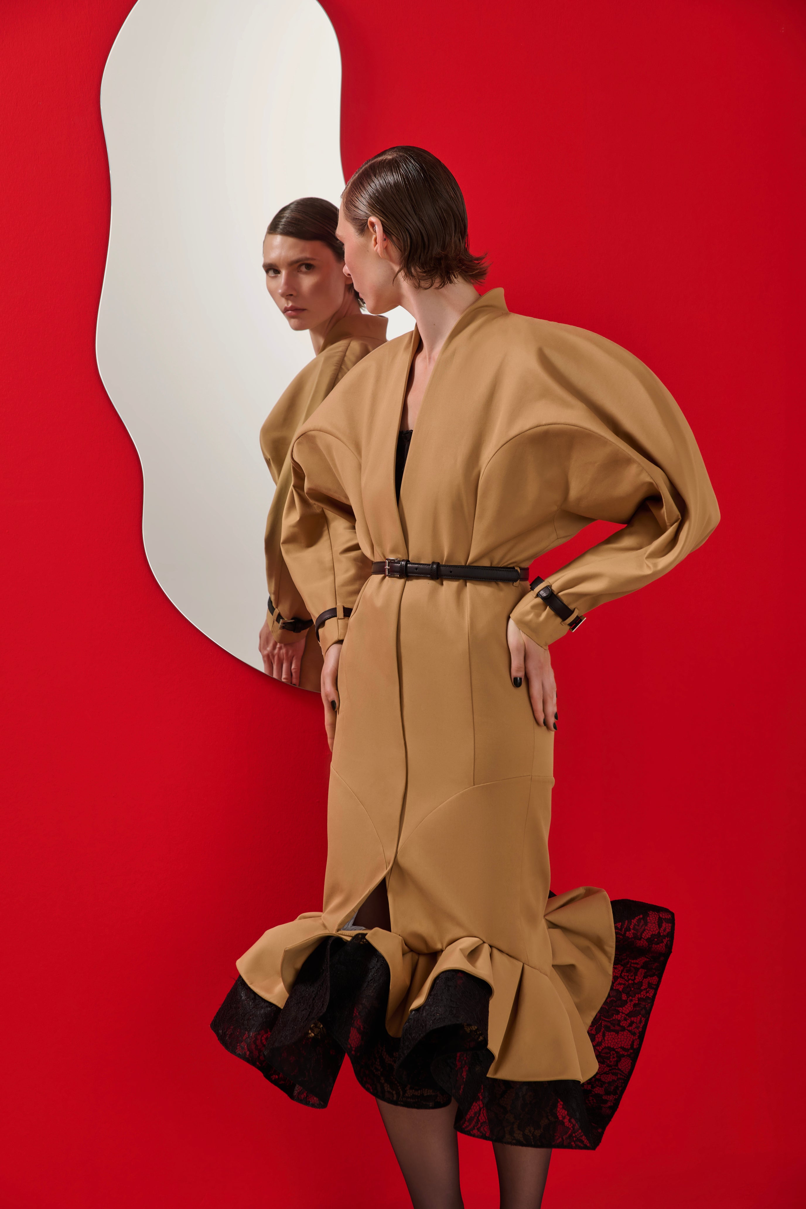 Her Overthought Trench Coat
