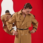 His Overthought Trench Coat
