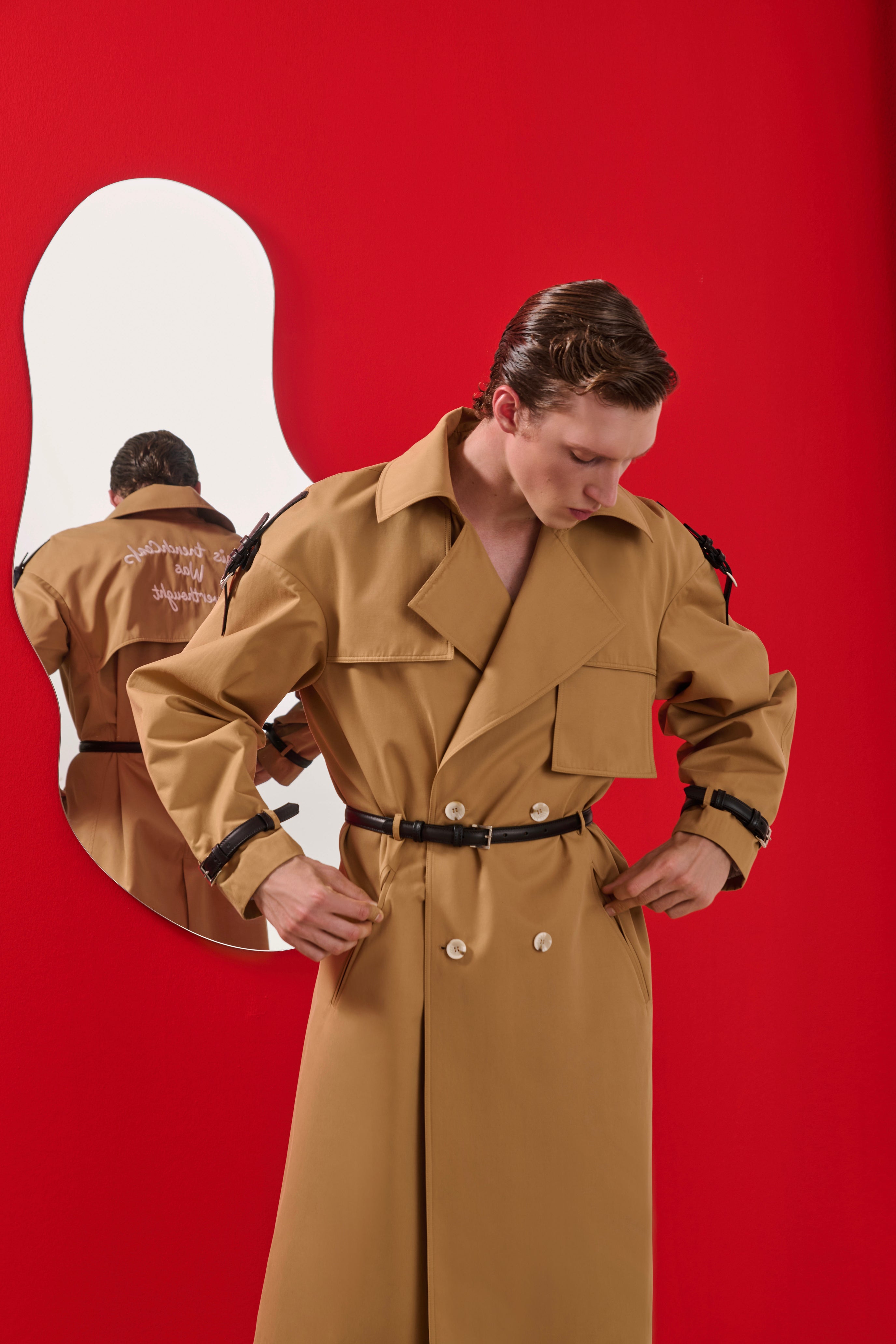 His Overthought Trench Coat
