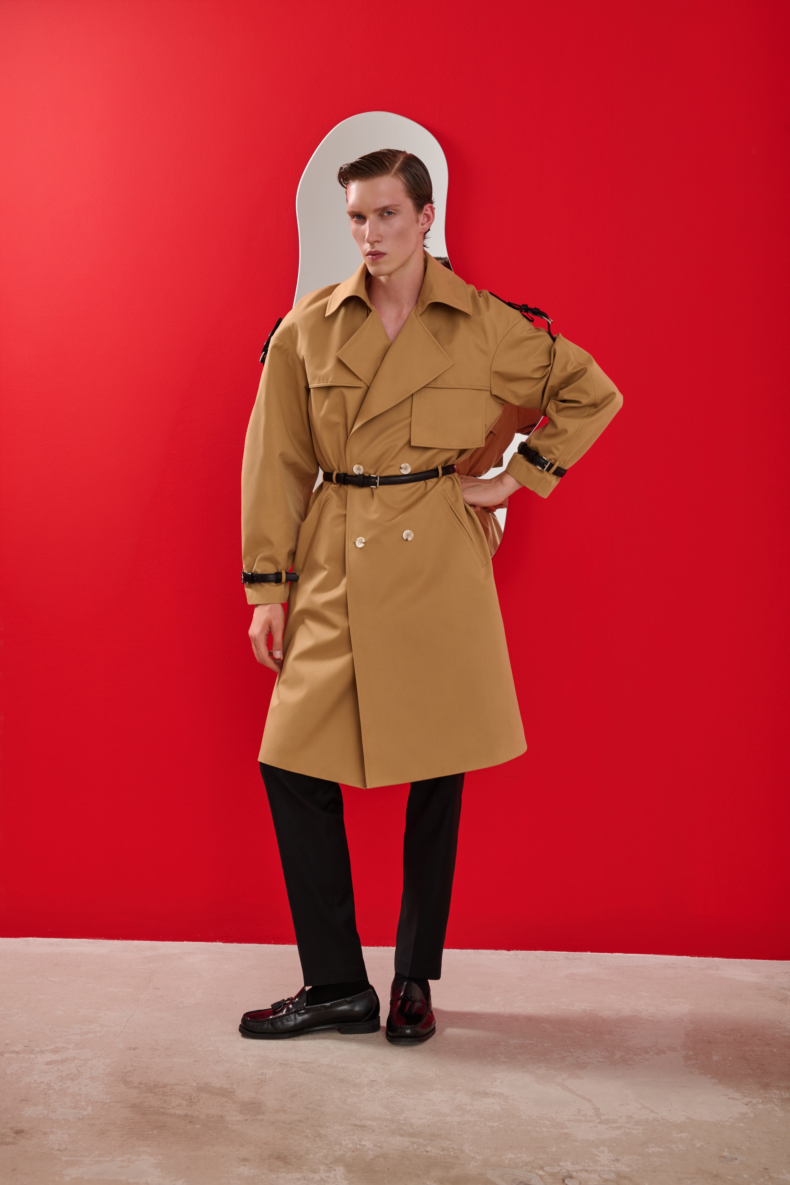 His Overthought Trench Coat

