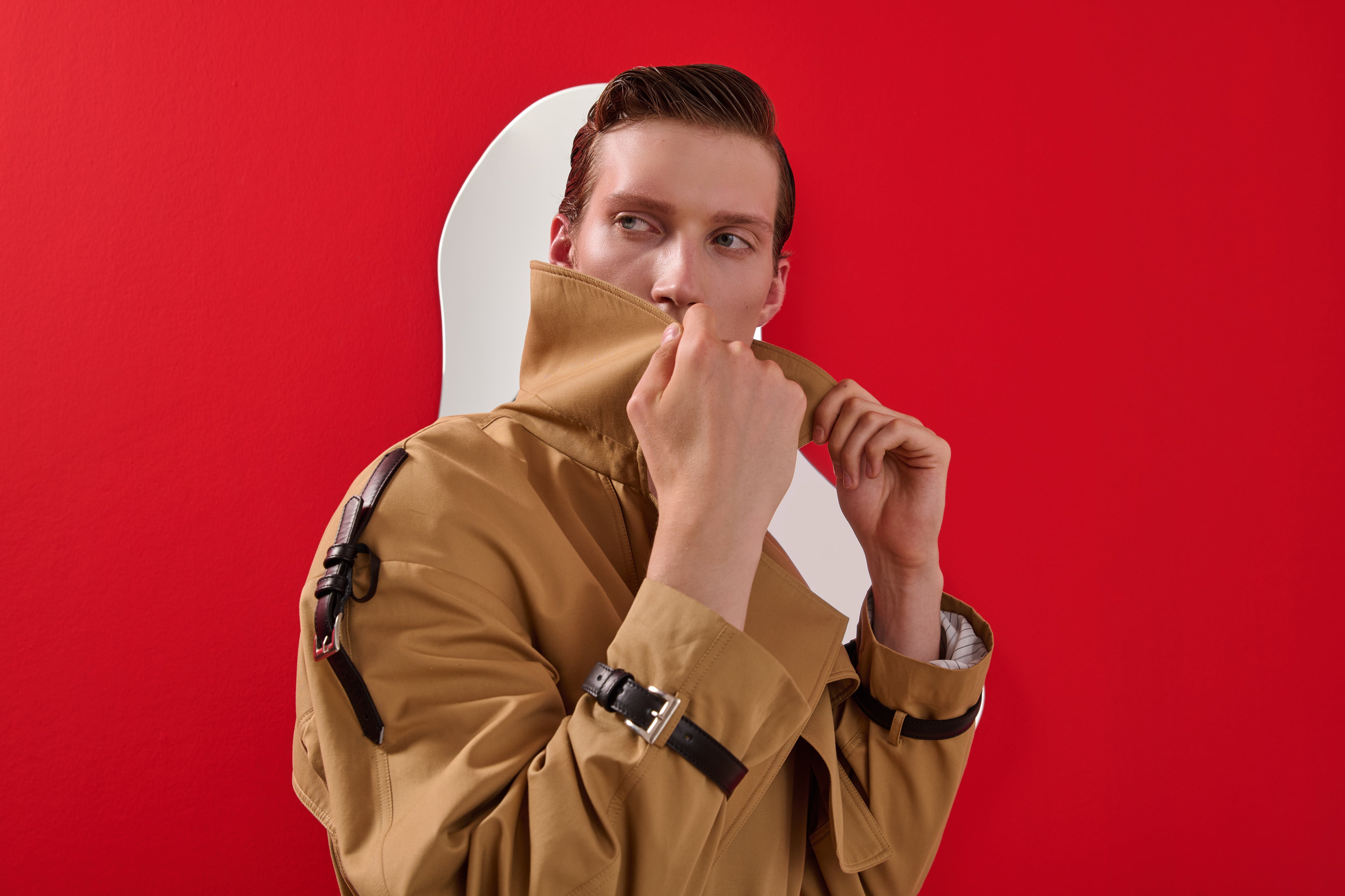 His Overthought Trench Coat
