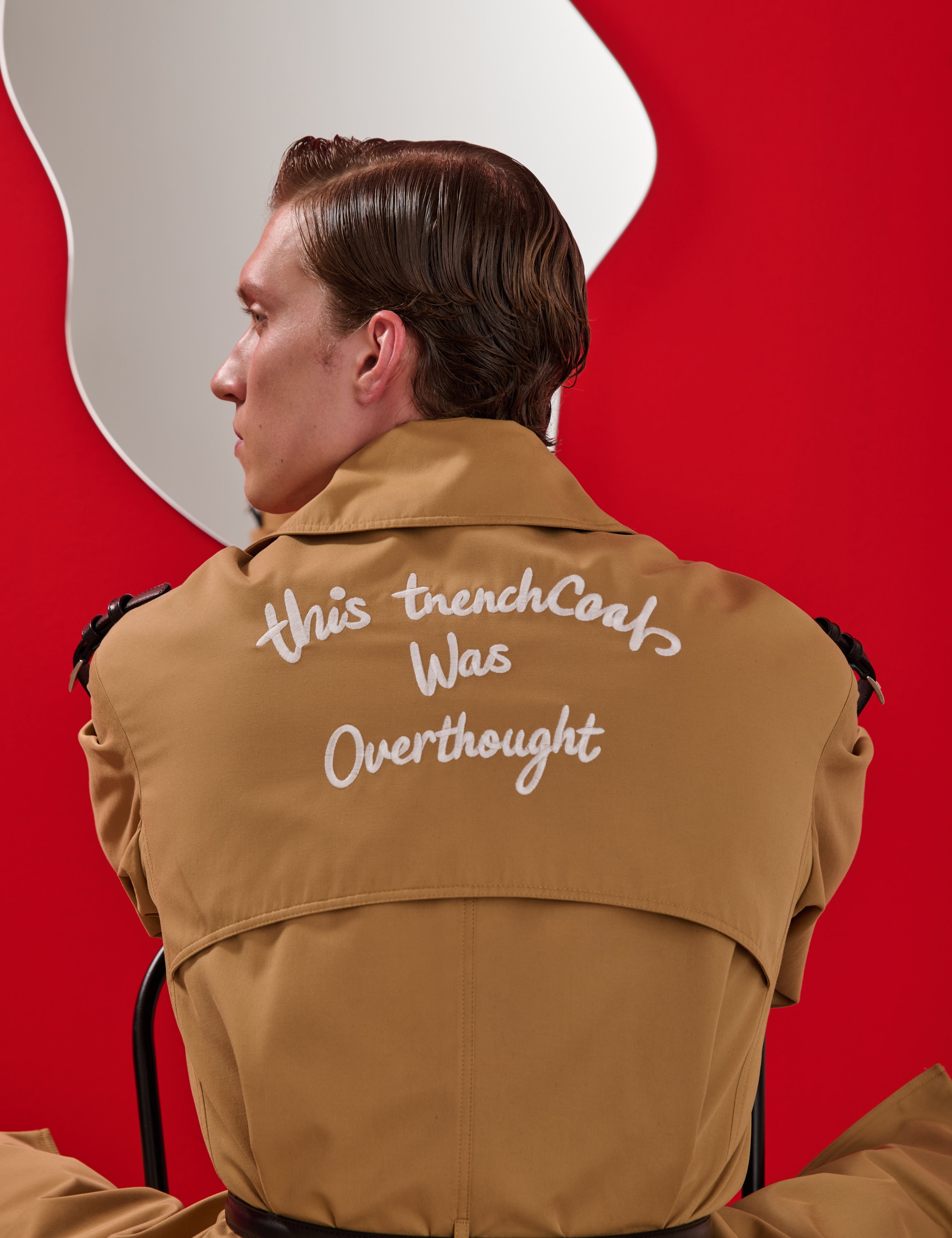 His Overthought Trench Coat
