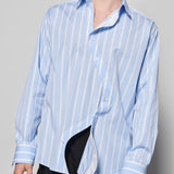 Blue Stripe Off-Side Shirt