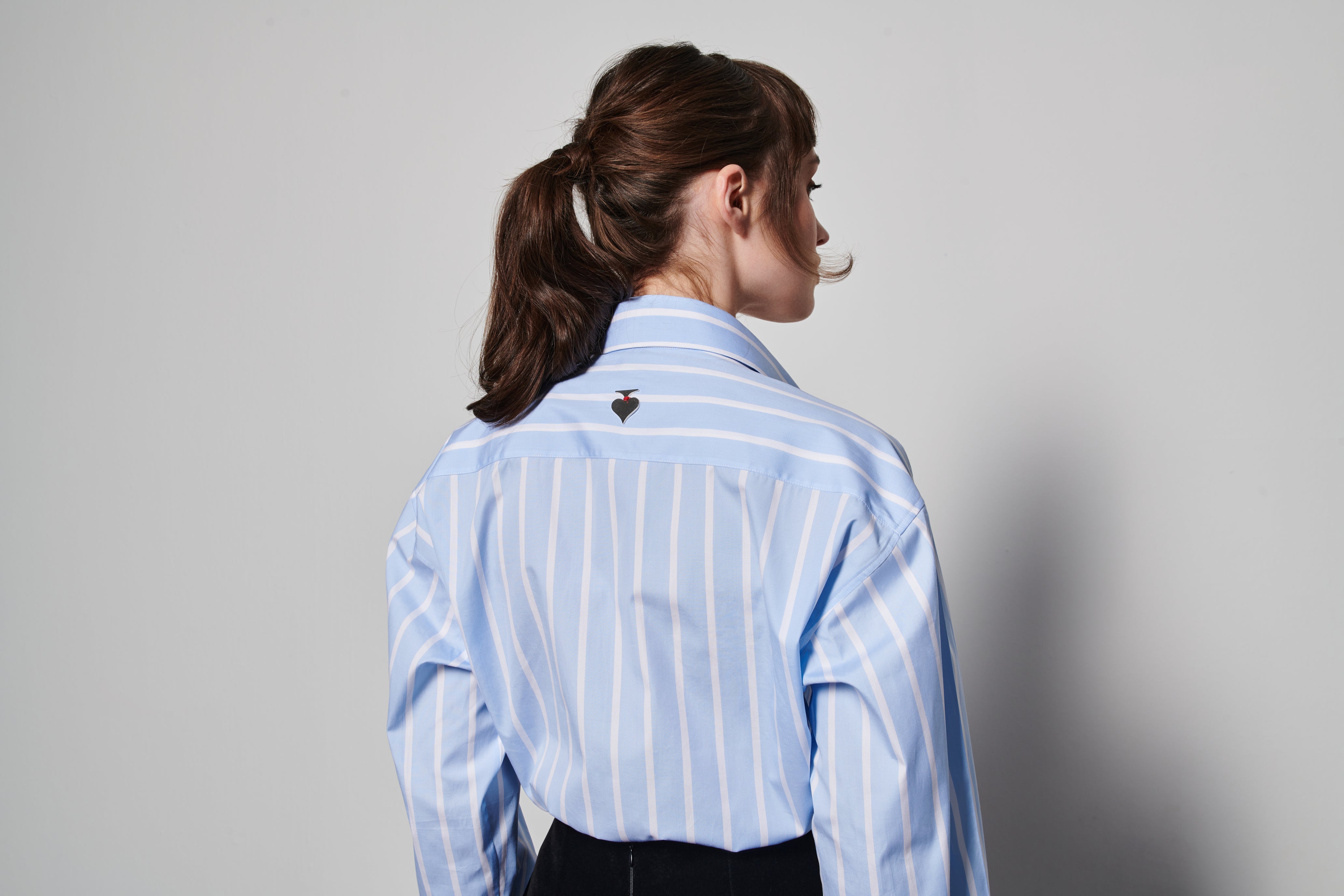 Blue Stripe Off-Side Shirt
