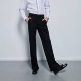 Black Pleat Game Pants
