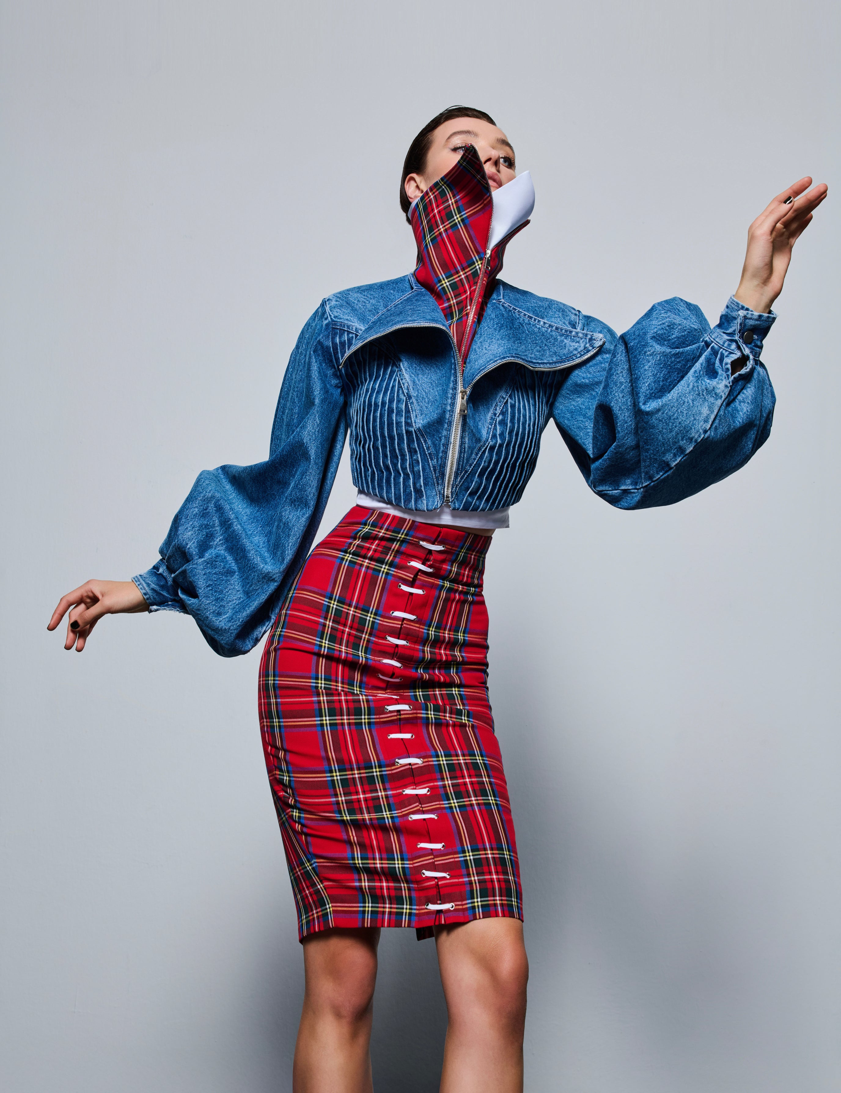 La Red Note Skirt

