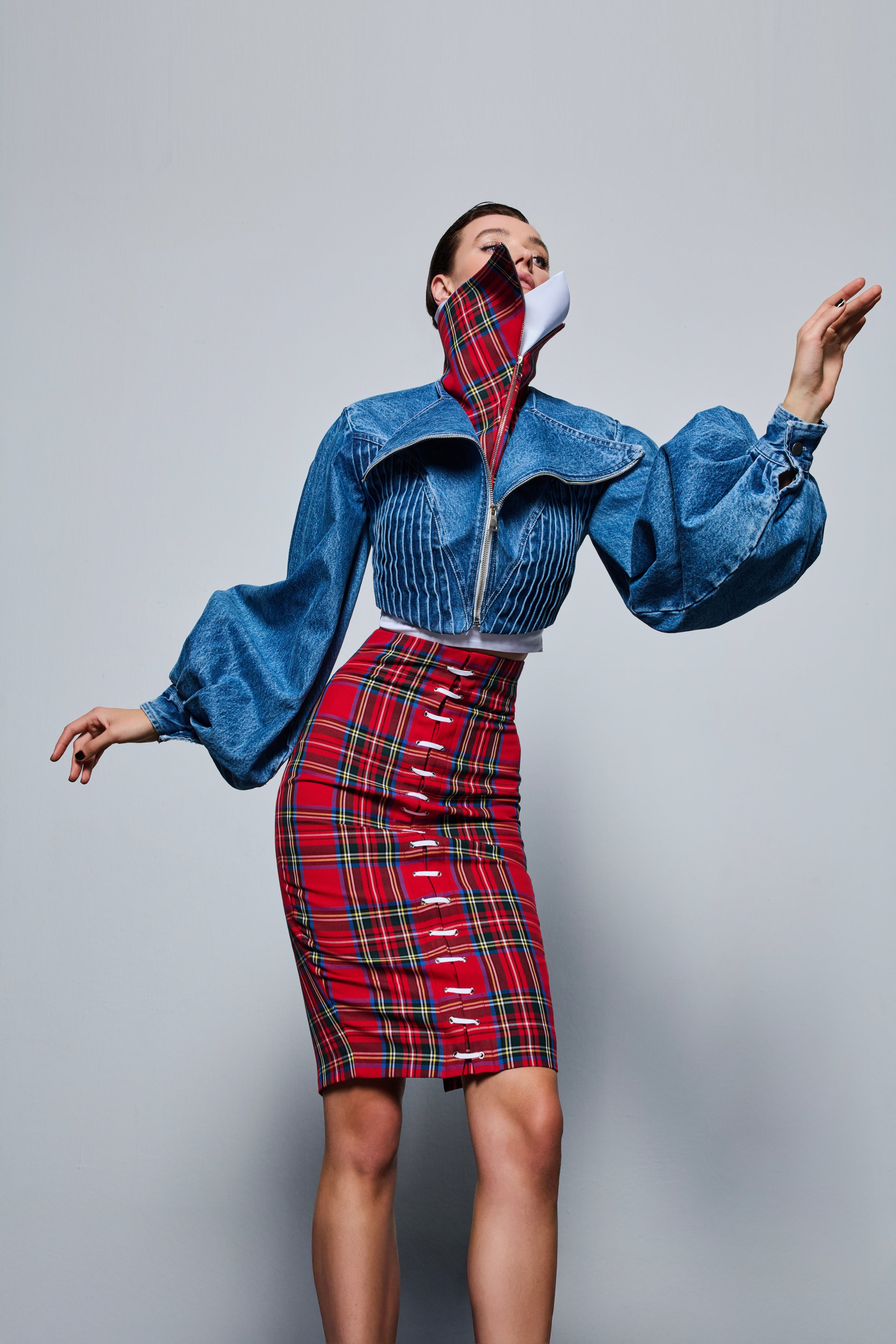 La Red Note Skirt
