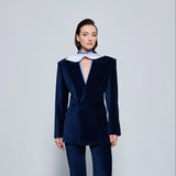 Her Velvet Issue Blazer
