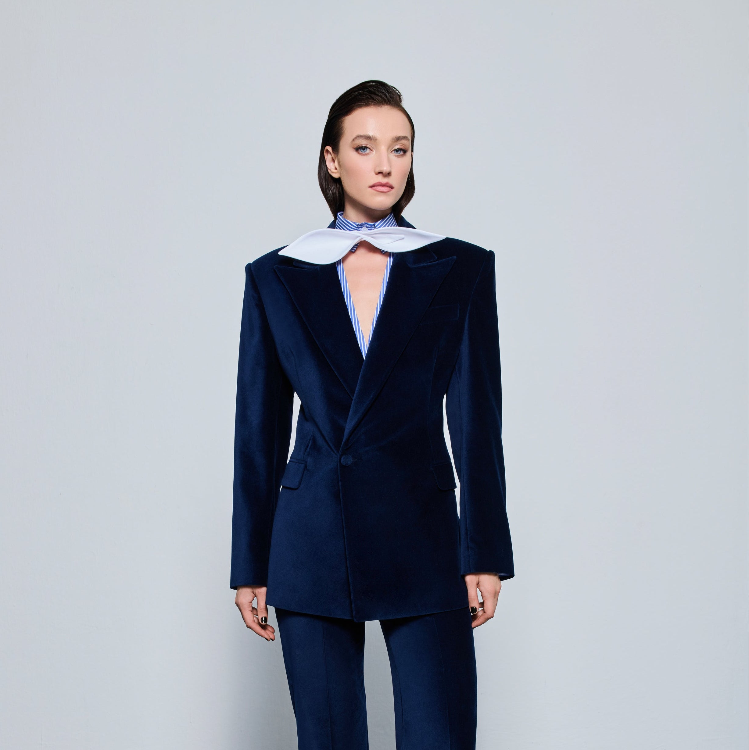 Her Velvet Issue Blazer
