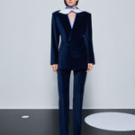 Her Velvet Issue Blazer
