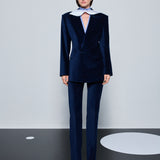 Her Velvet Issue Blazer
