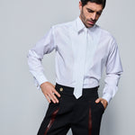 The Leather Pleated Pants
