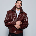 His Thoughts Leather Jacket
