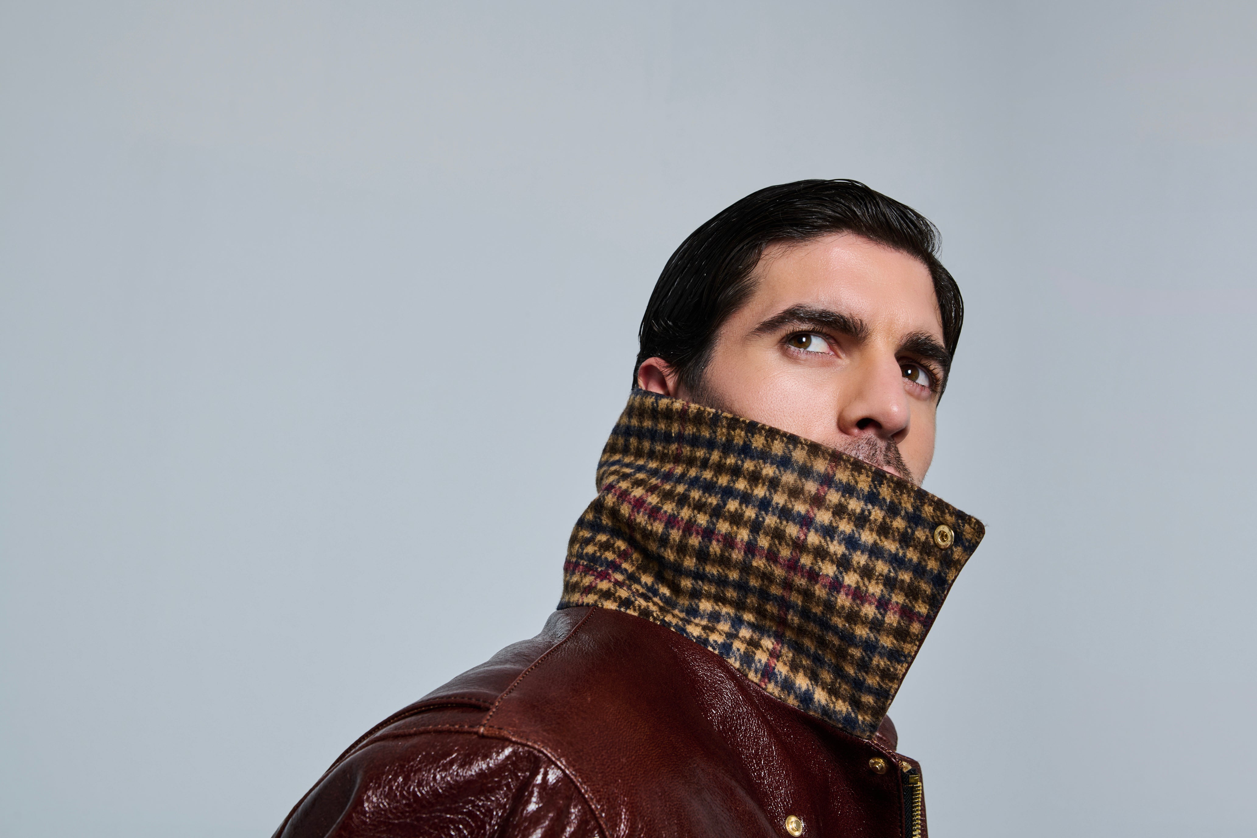 His Thoughts Leather Jacket
