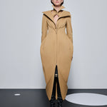 معطف ترنش سيمفوني غير مكتمل
