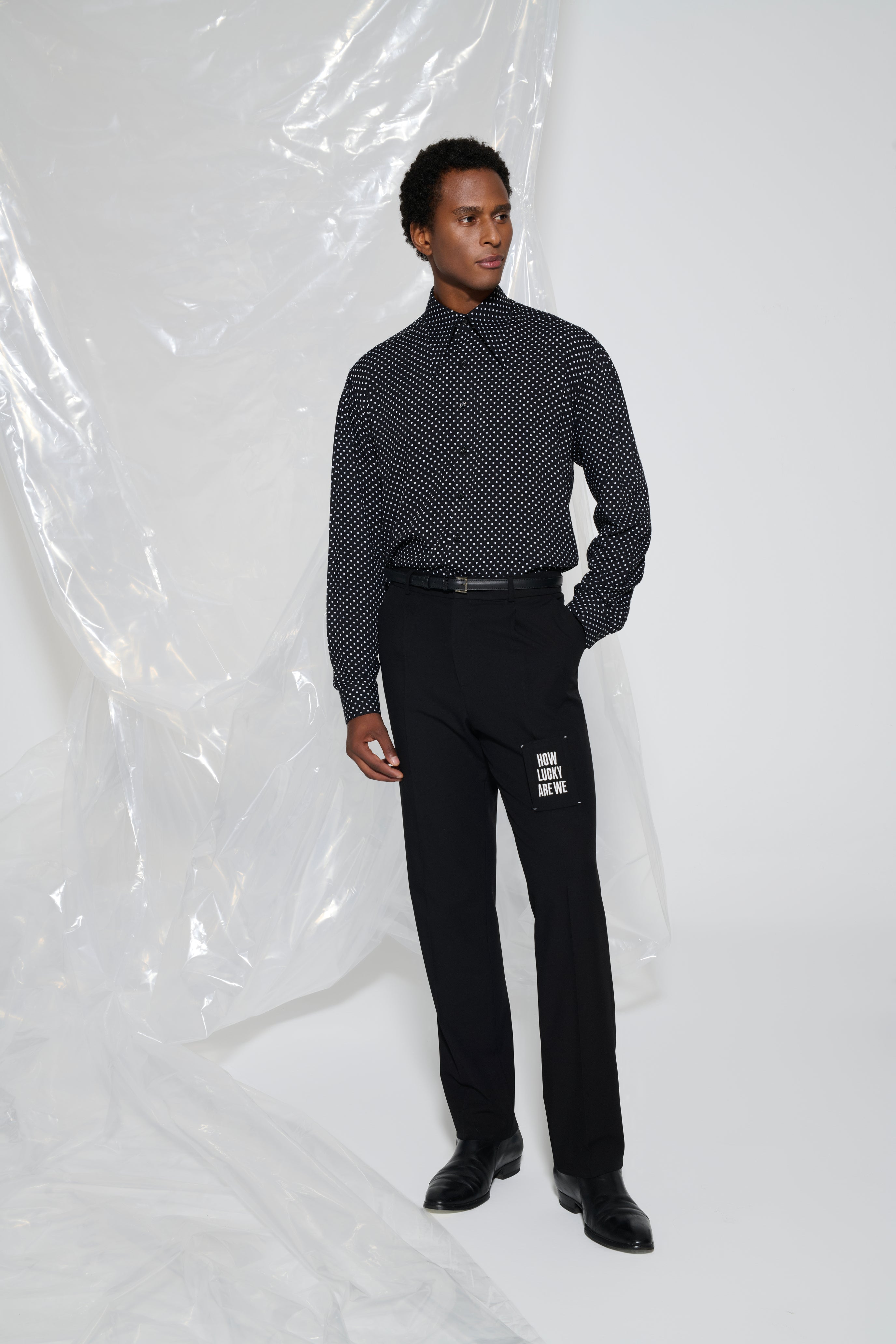 His Polka Thought Shirt
