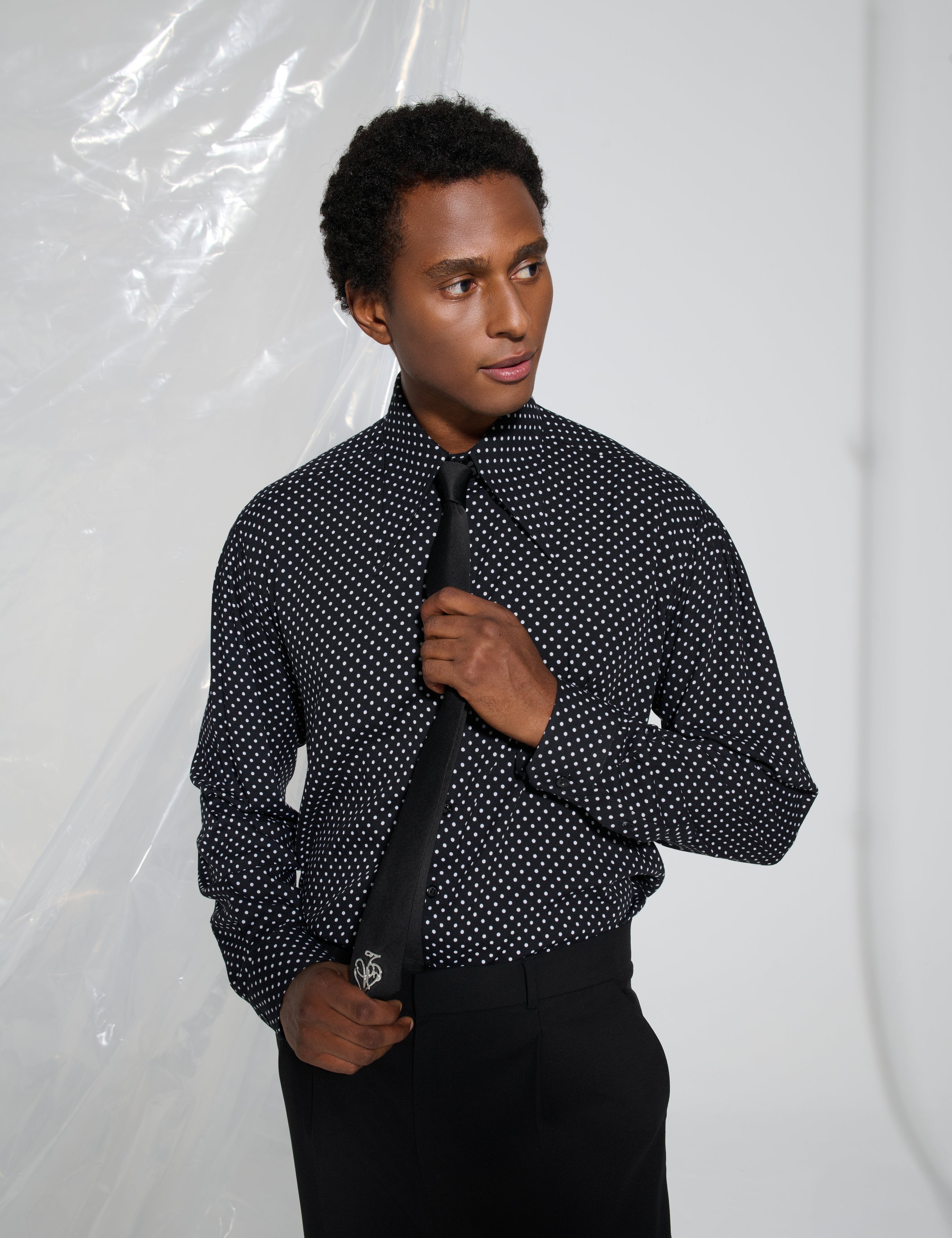 His Polka Thought Shirt
