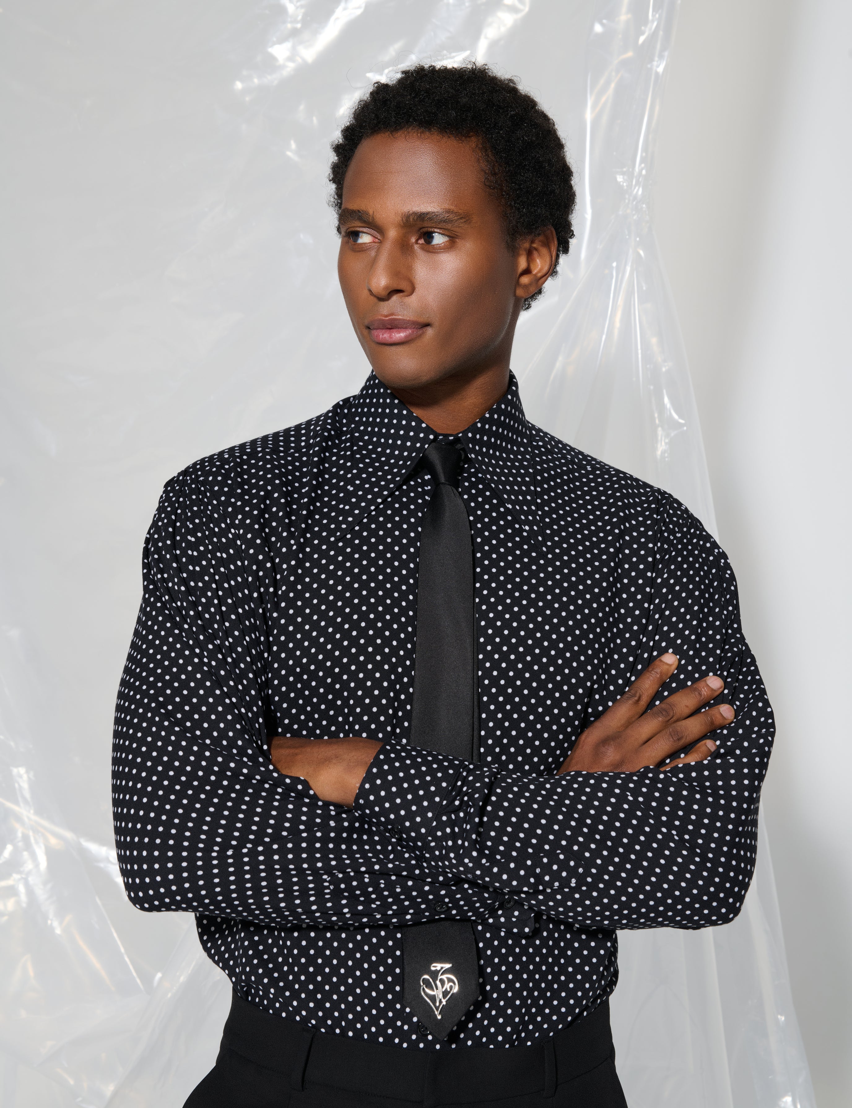 His Polka Thought Shirt
