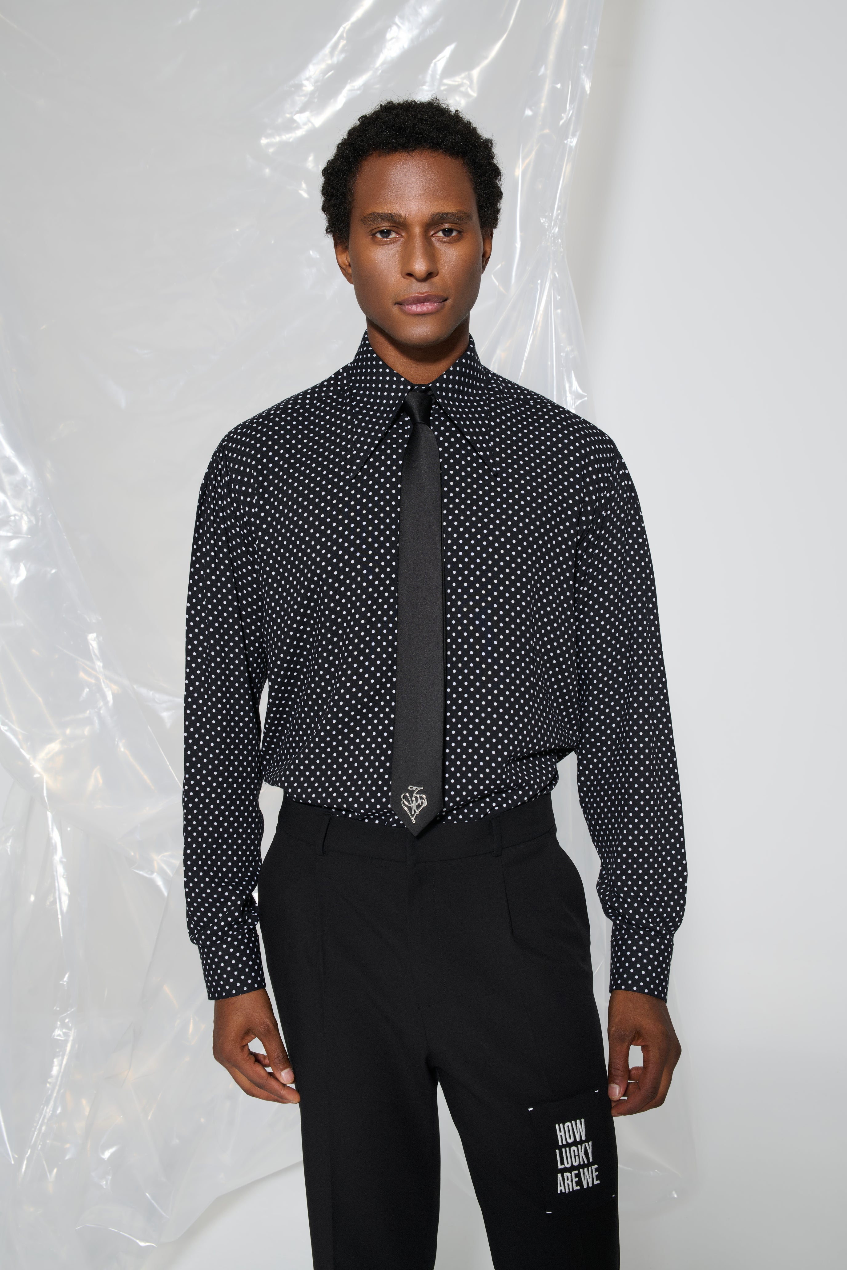 His Polka Thought Shirt
