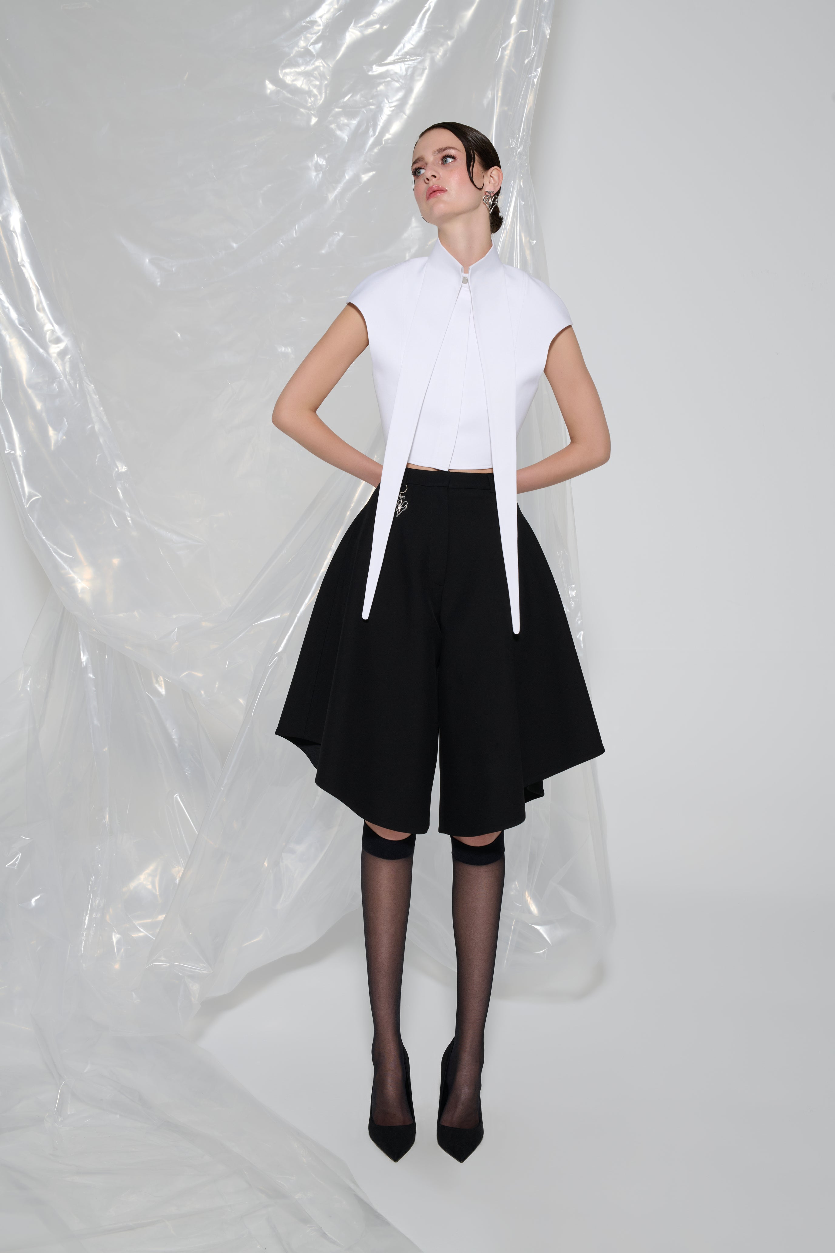 Sa chemise de pensées de mesure
