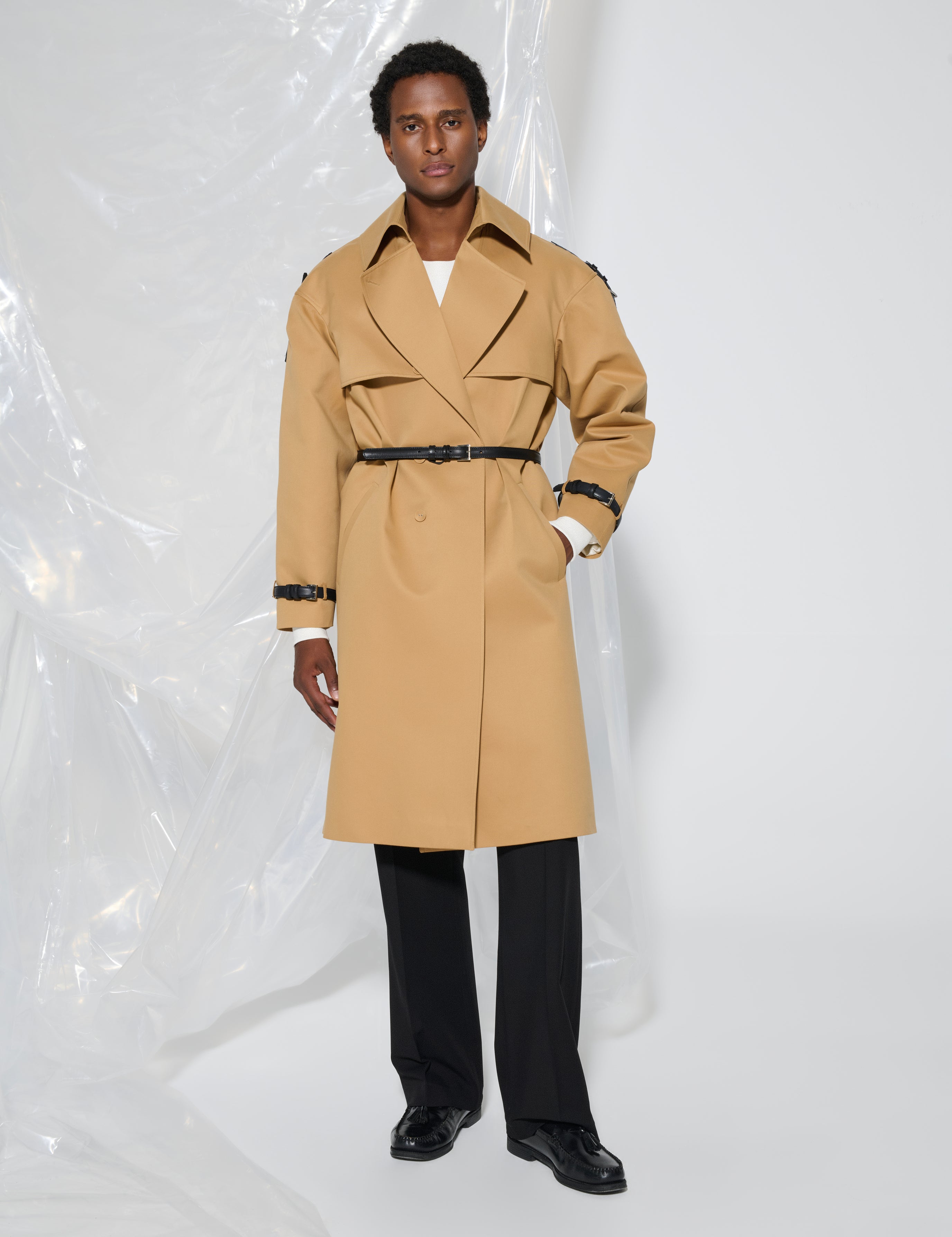 His Overthought Trench Coat
