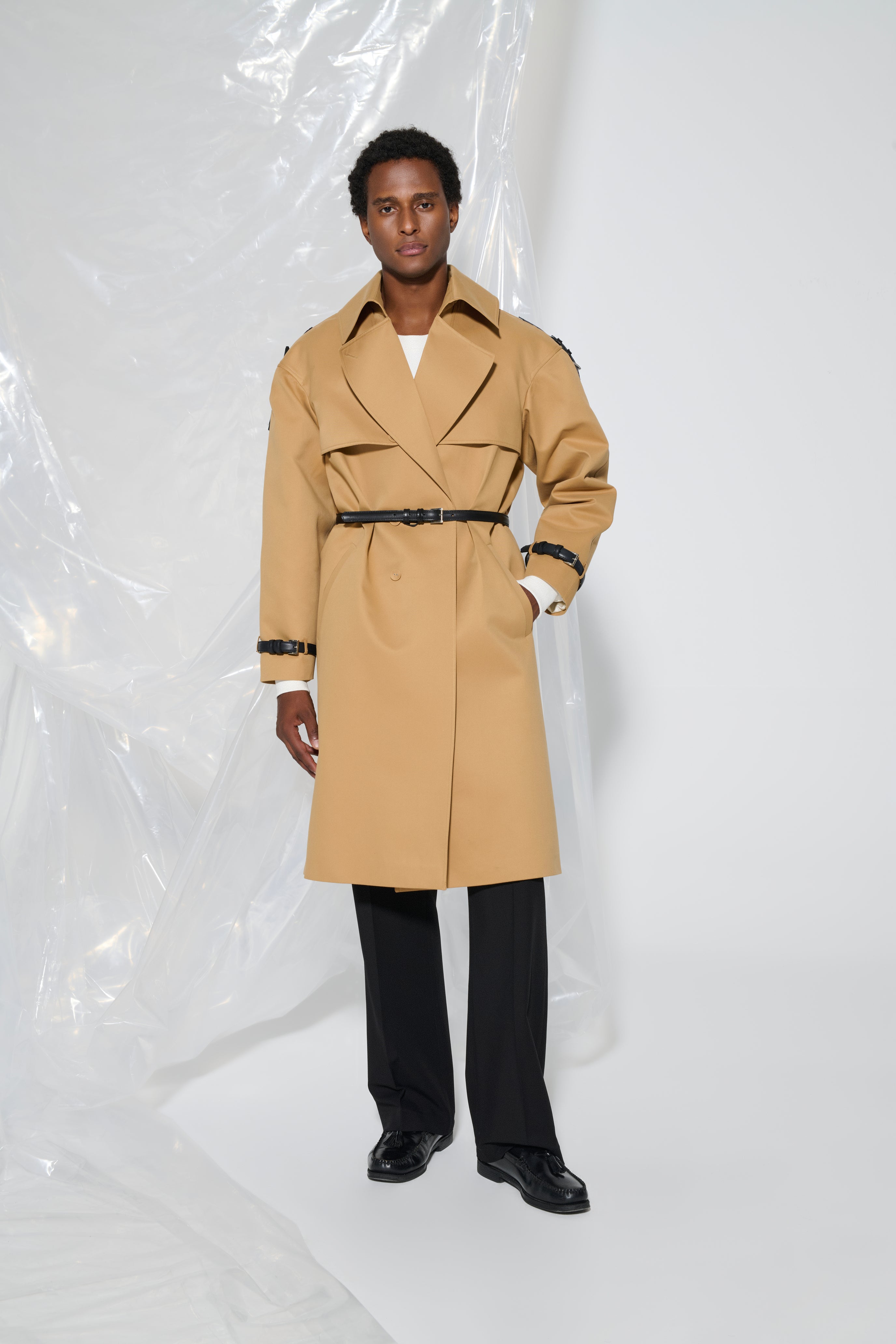 His Overthought Trench Coat
