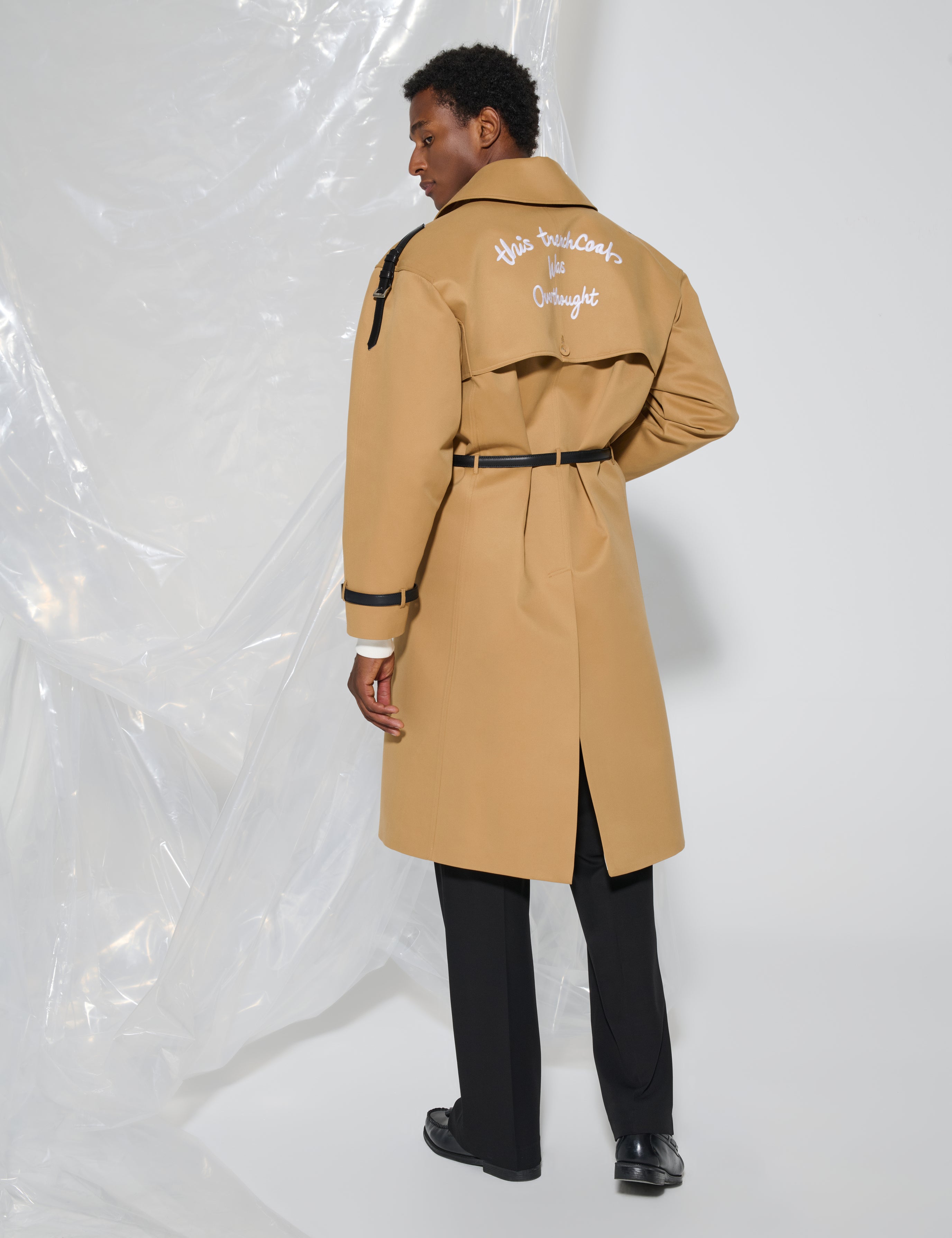 His Overthought Trench Coat
