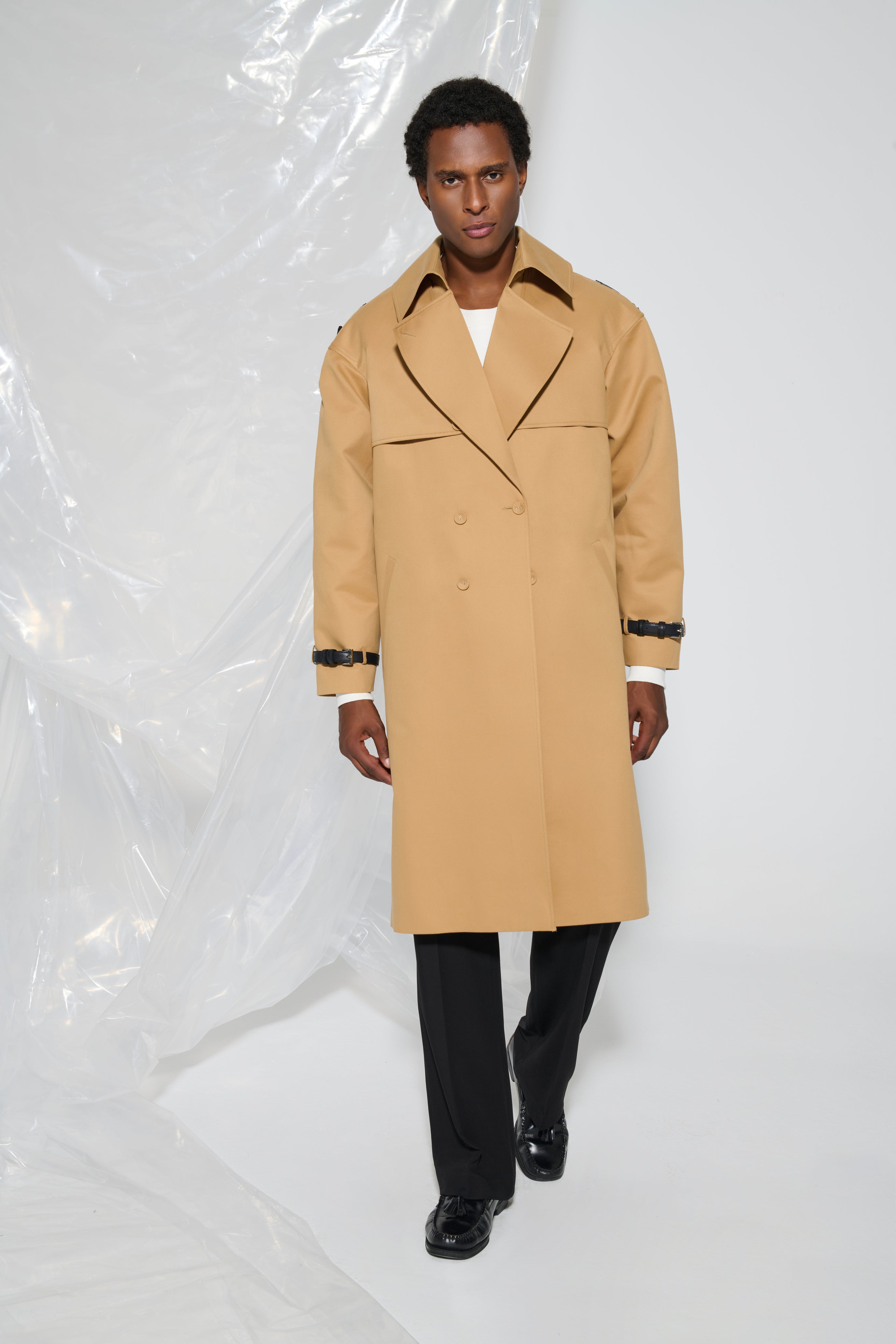 His Overthought Trench Coat
