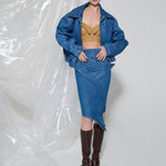 Denim Blazer Skirt

