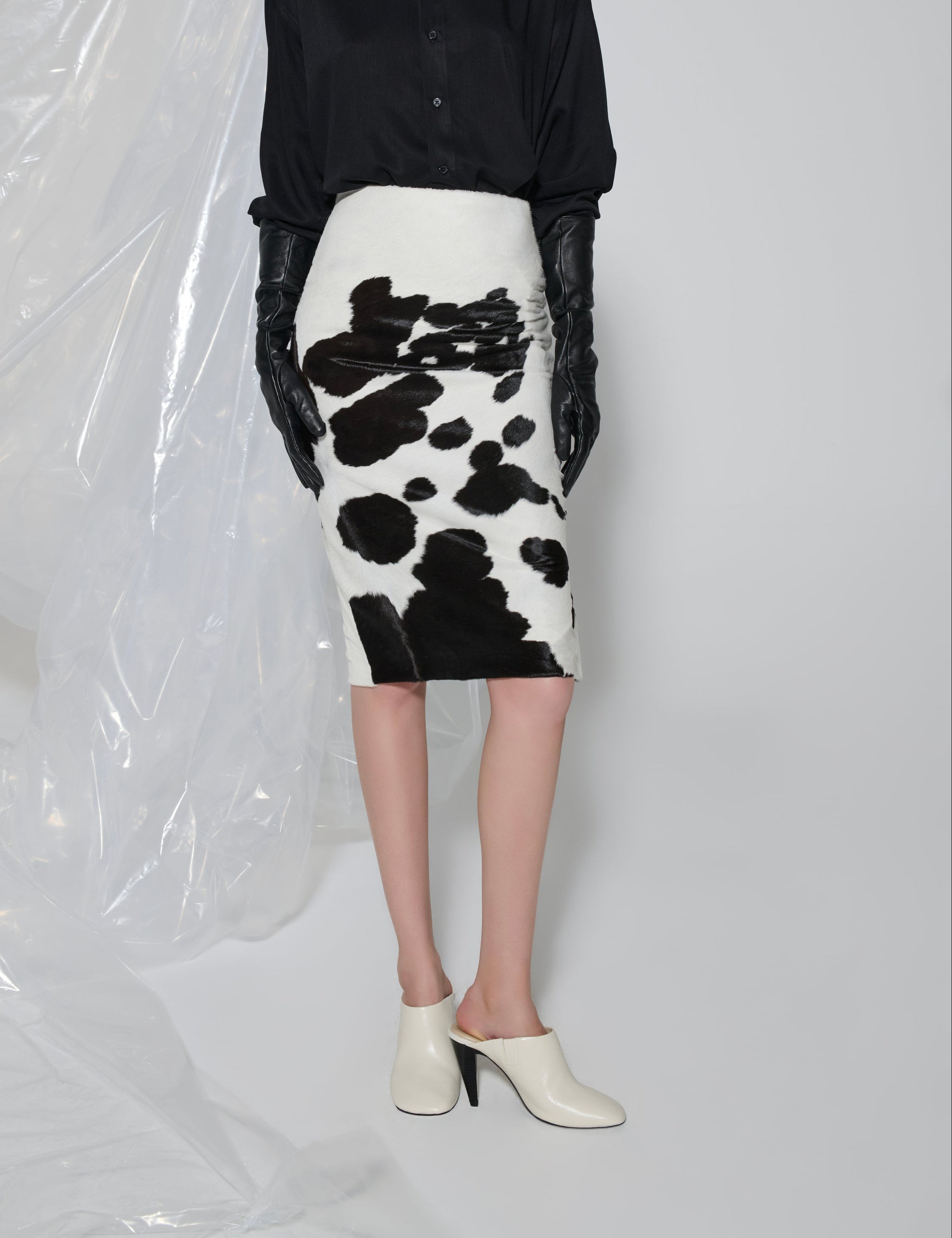 Printed Thoughts Skirt

