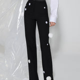 Pantalon à double ceinture
