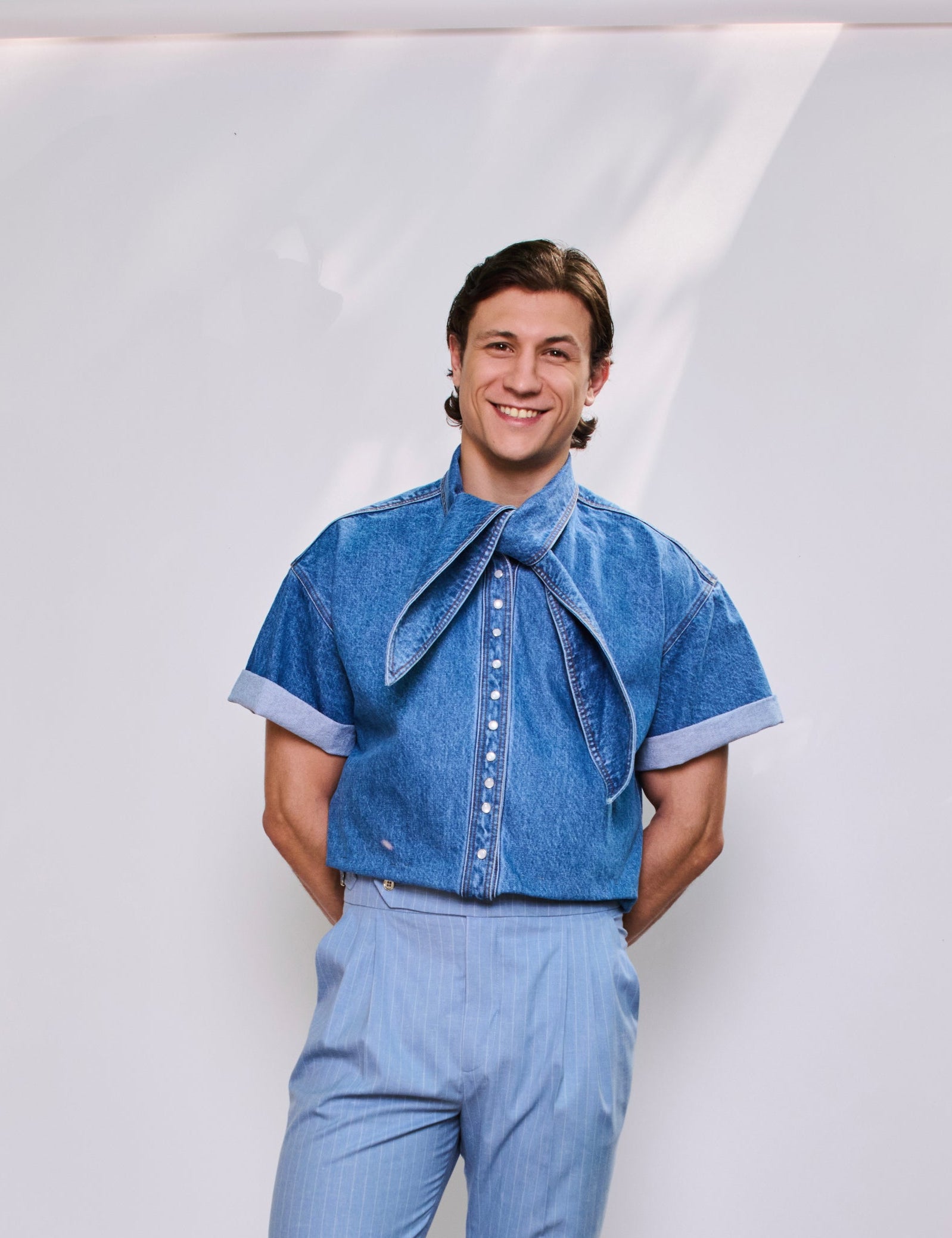 His Nod Denim Shirt
