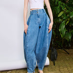 Denim Banana Pants
