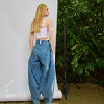 Denim Banana Pants
