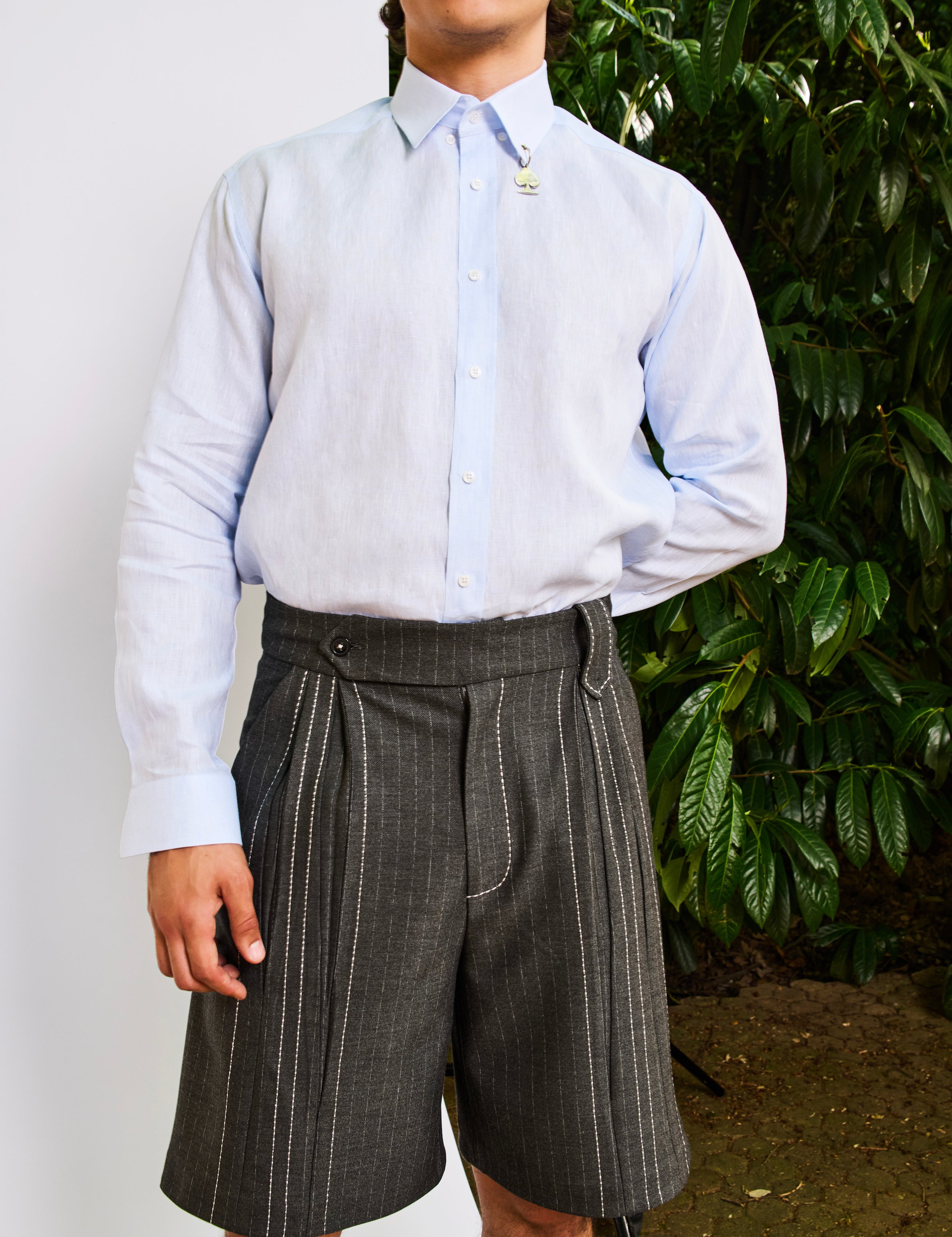 The Baby Blue Spade Shirt
