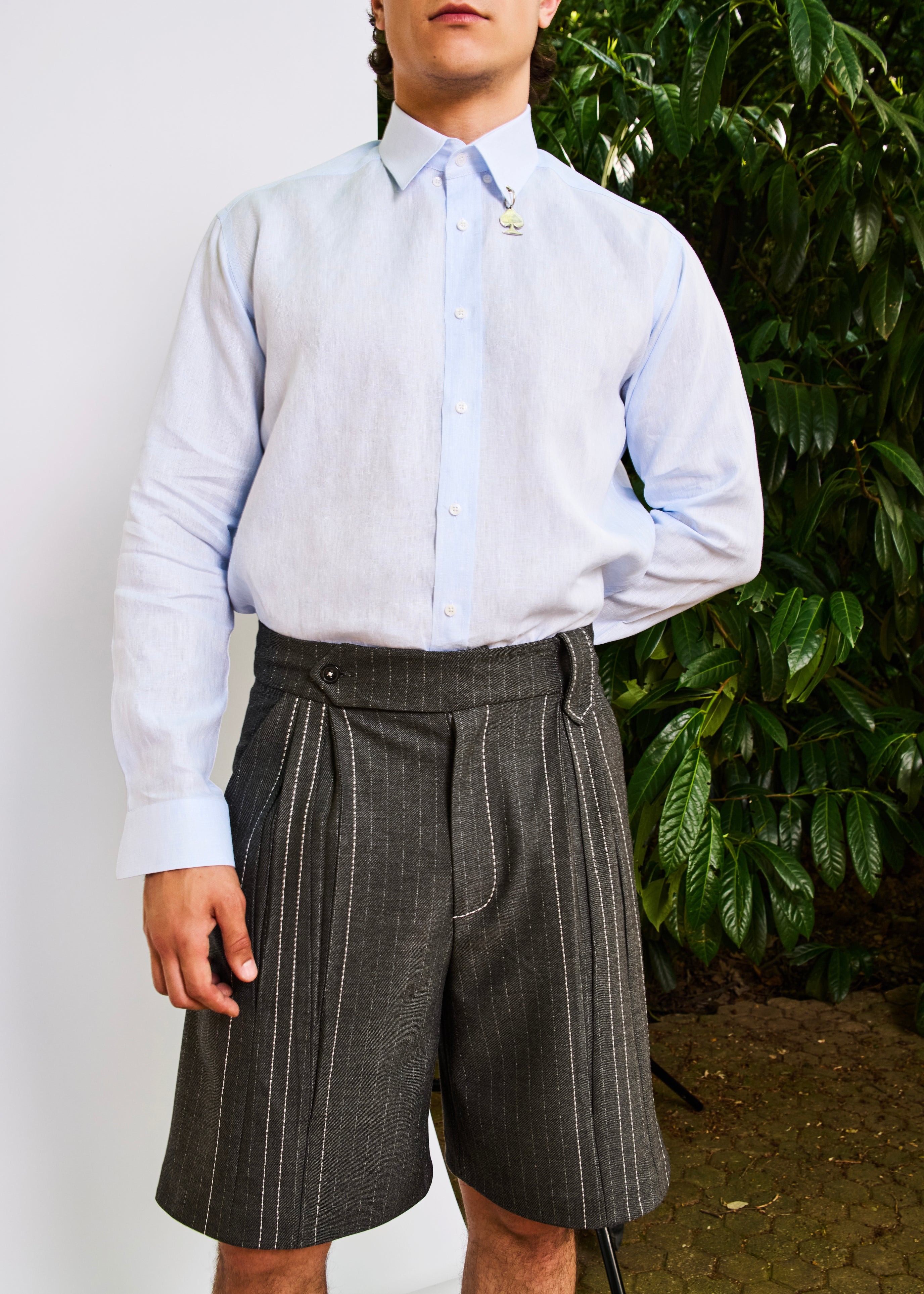 The Baby Blue Spade Shirt
