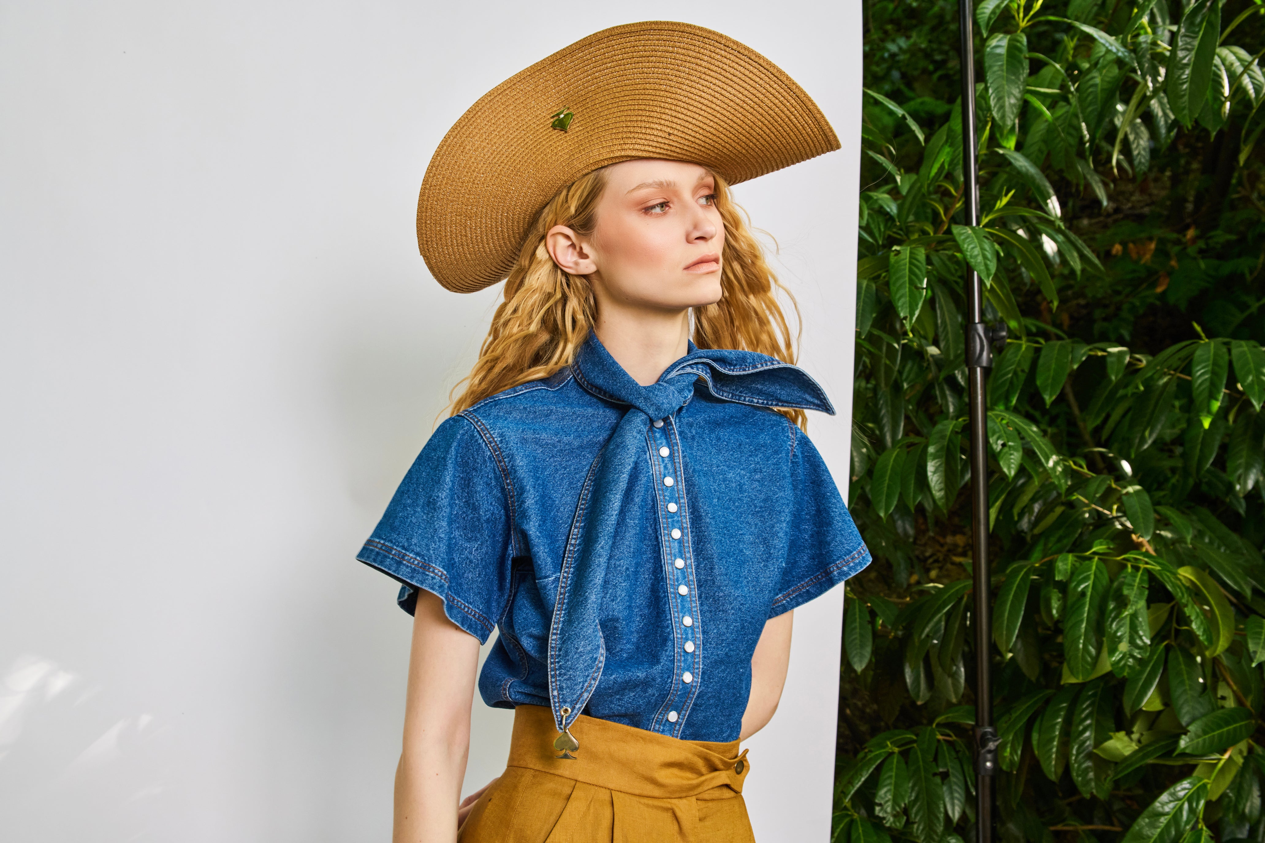 Her Nod Denim Shirt
