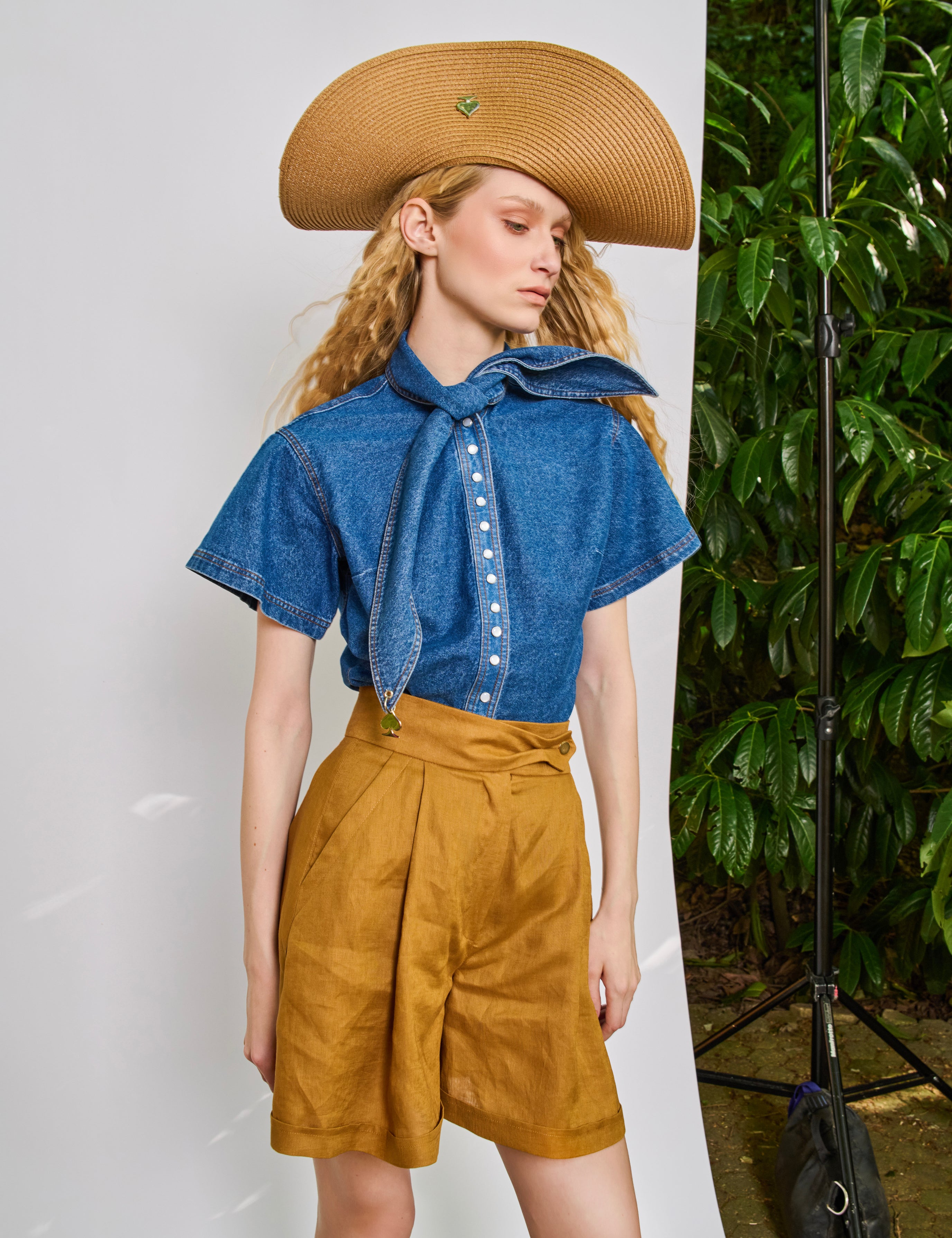 Her Nod Denim Shirt
