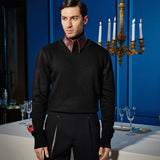 The Brown Collar Sweater
