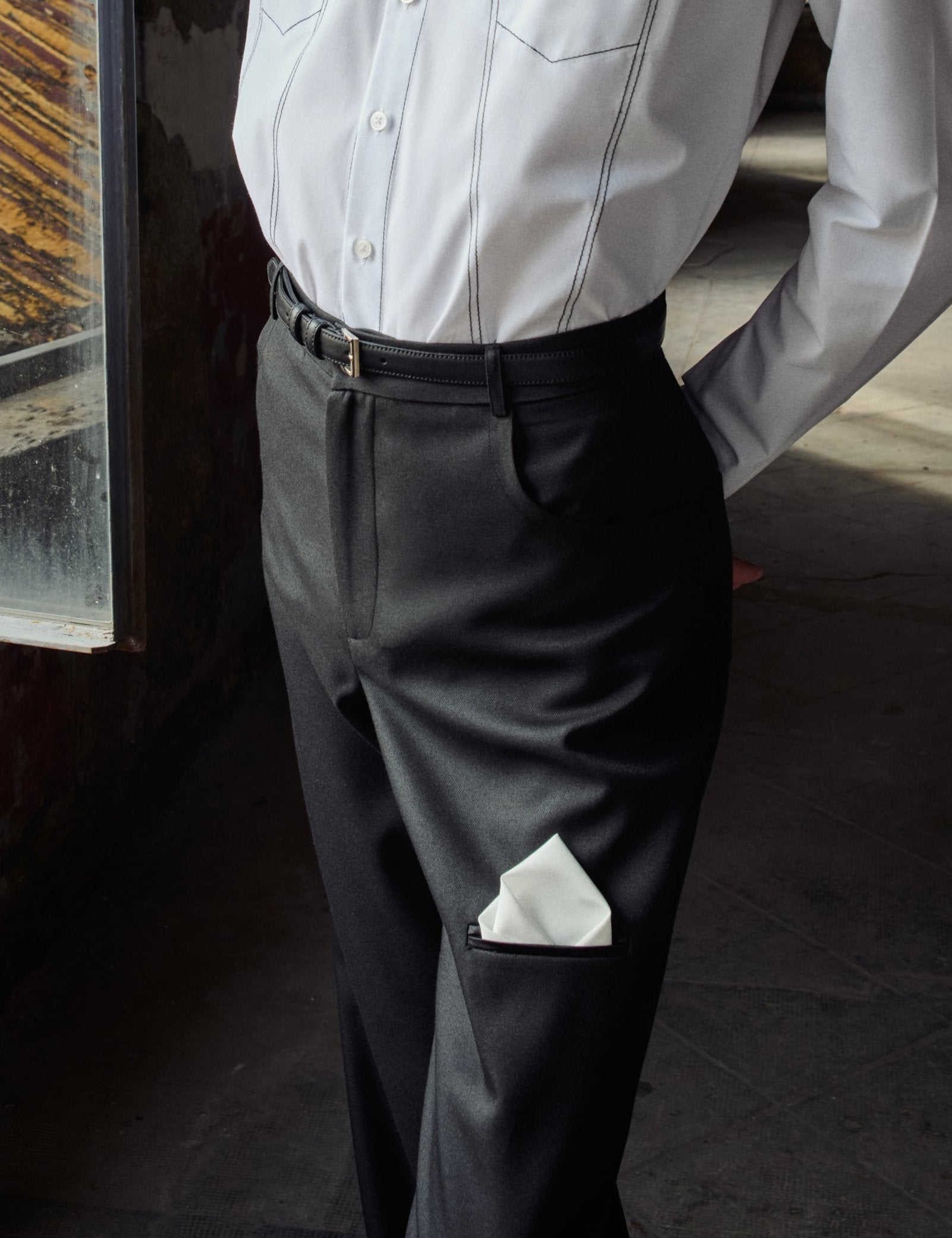 His Welt Pocket Pants
