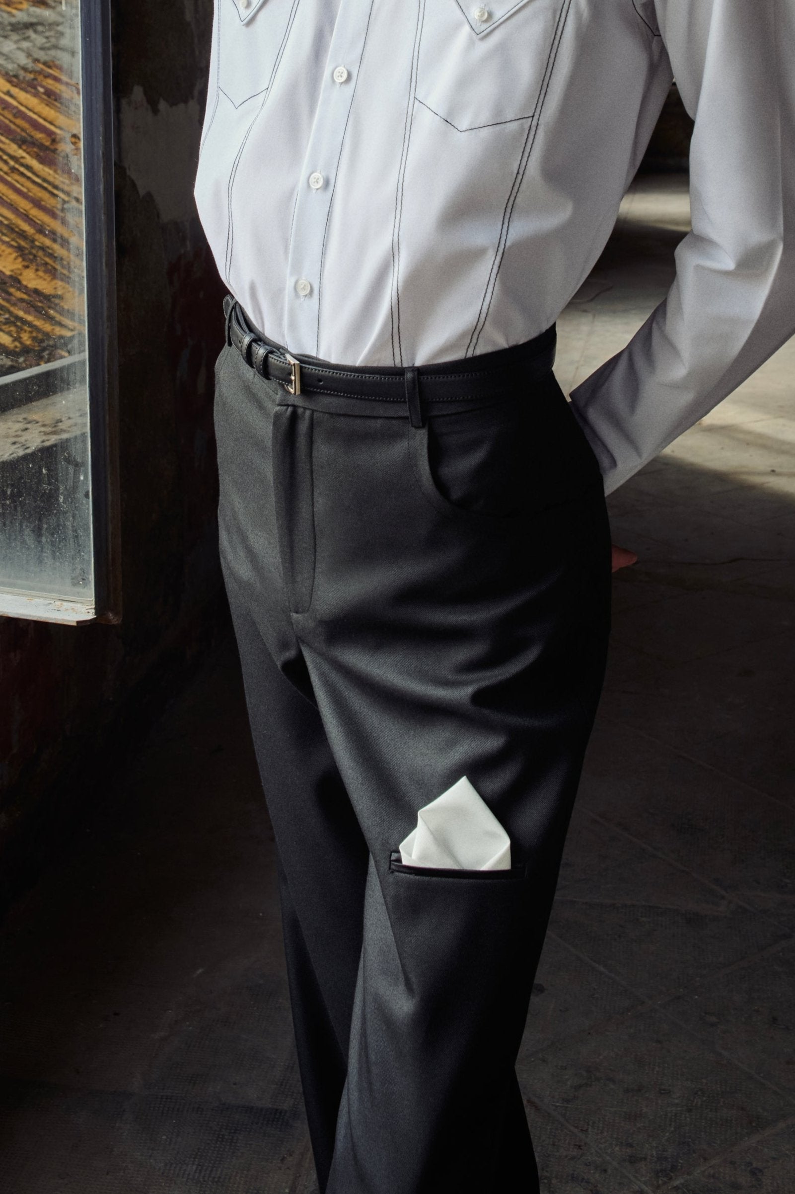 His Welt Pocket Pants
