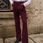 Burgundy Pants
