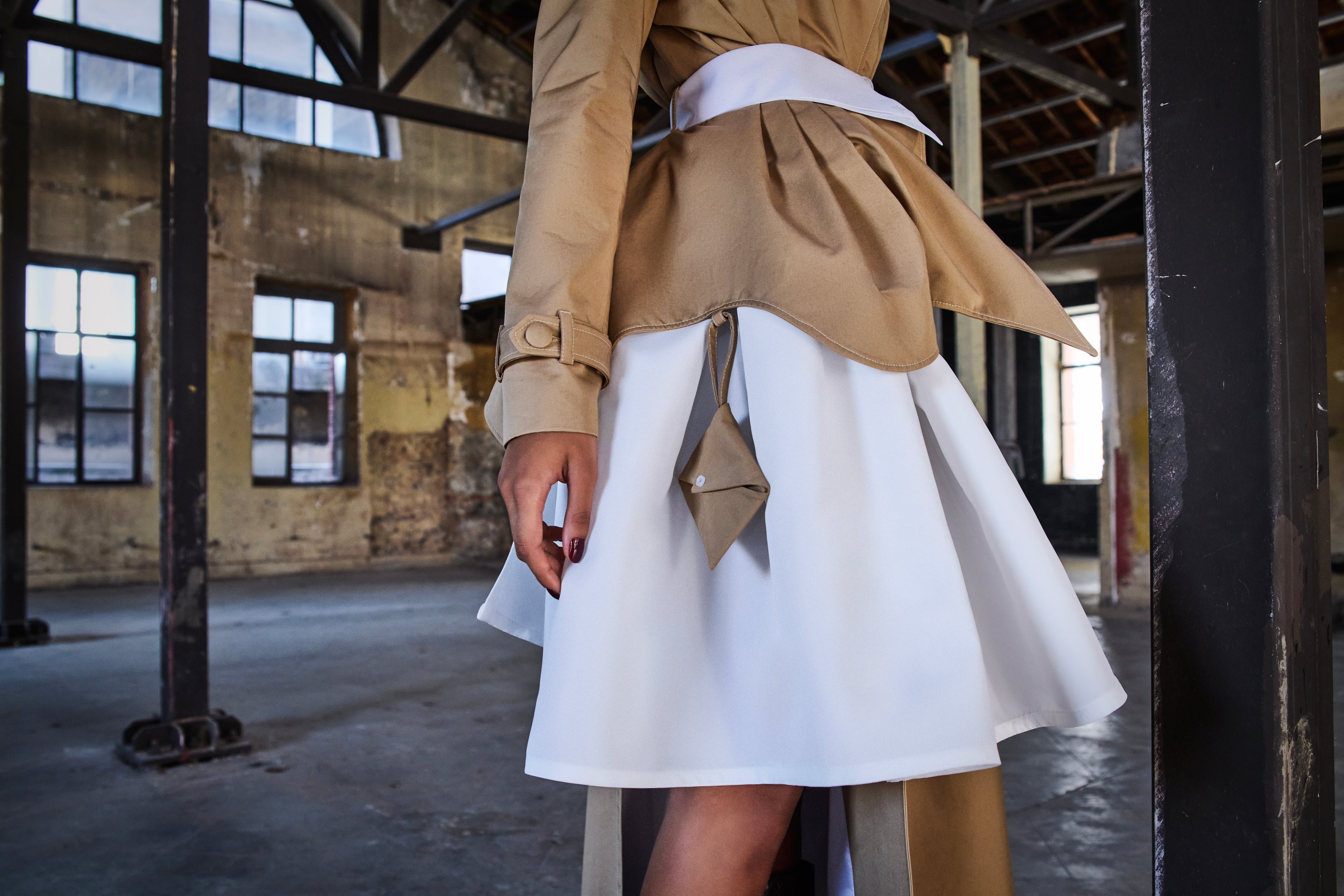 Unfinished Symphony Trench Coat

