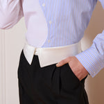 His White Collar Pants
